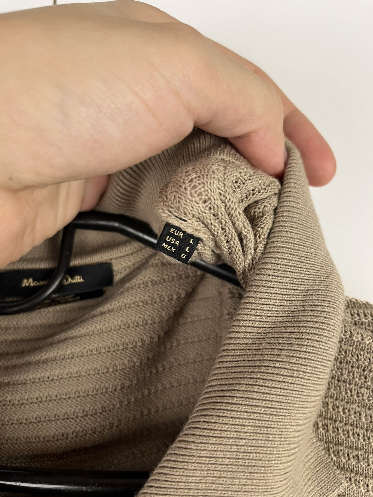 Massimo Dutti Massimo Dutti Classic Cotton Knitted Polo Shirt Size US L / EU 52-54 / 3 - 8 Thumbnail