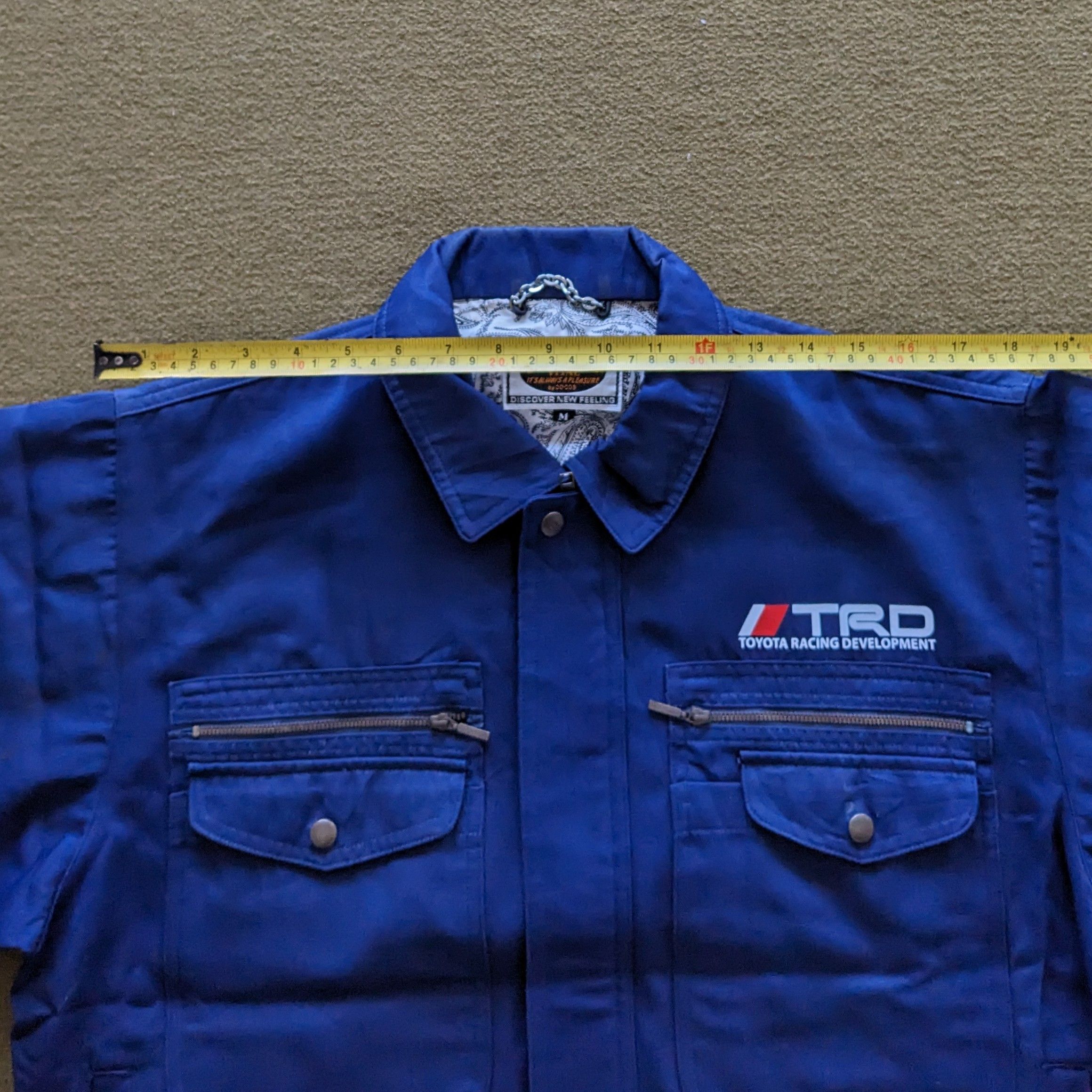 Vintage Vintage TRD TOYOTA Motorsports Racing Custom Jacket Size US M / EU 48-50 / 2 - 5 Thumbnail