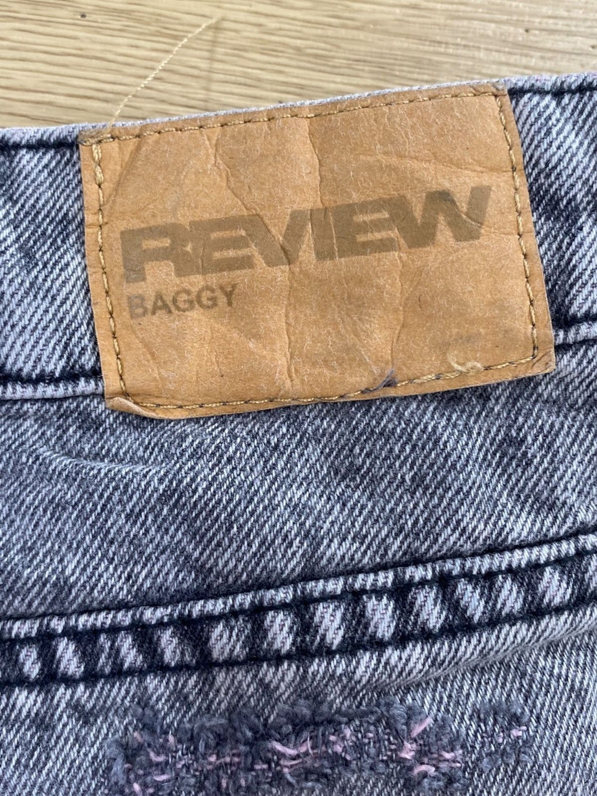 Japanese Brand Japanese Brand Black Acid Wash Style Baggy Jeans Size US 28 / EU 44 - 11 Thumbnail