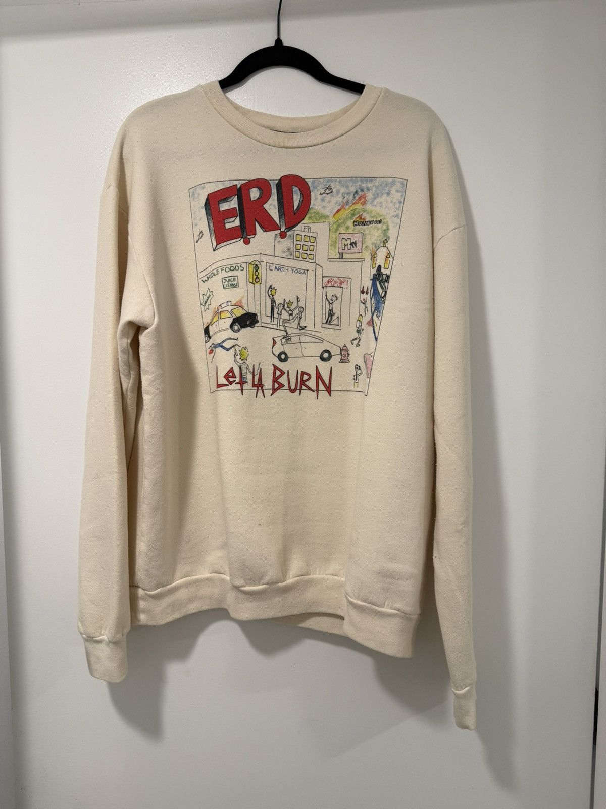 LET LA BURN SWEATER (RARE GRAIL) !!!!
