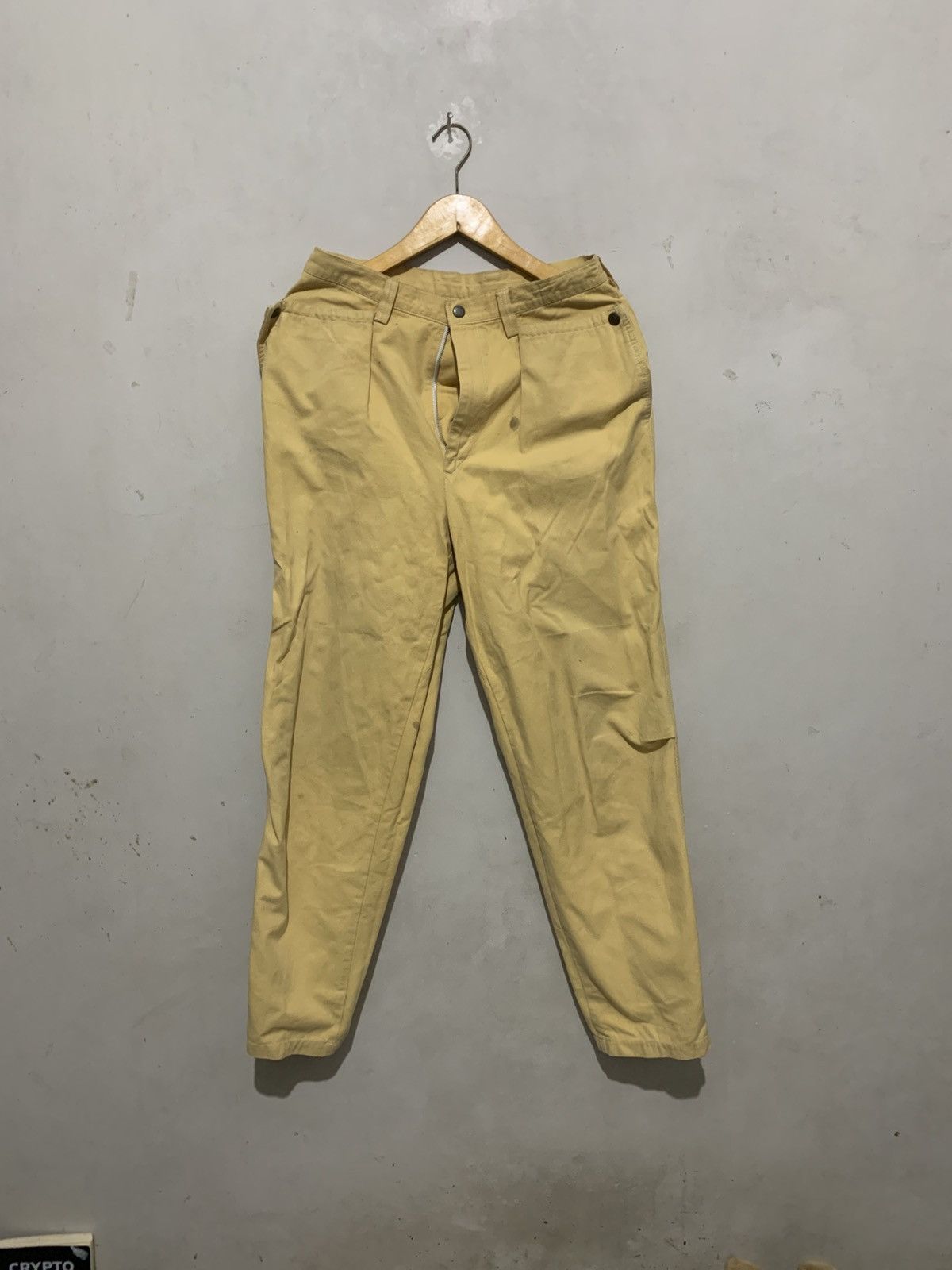 St. John Pant Denim Jeans St.John Yellow Vintage 80s Second Original Size US 30 / EU 46 - 1 Thumbnail