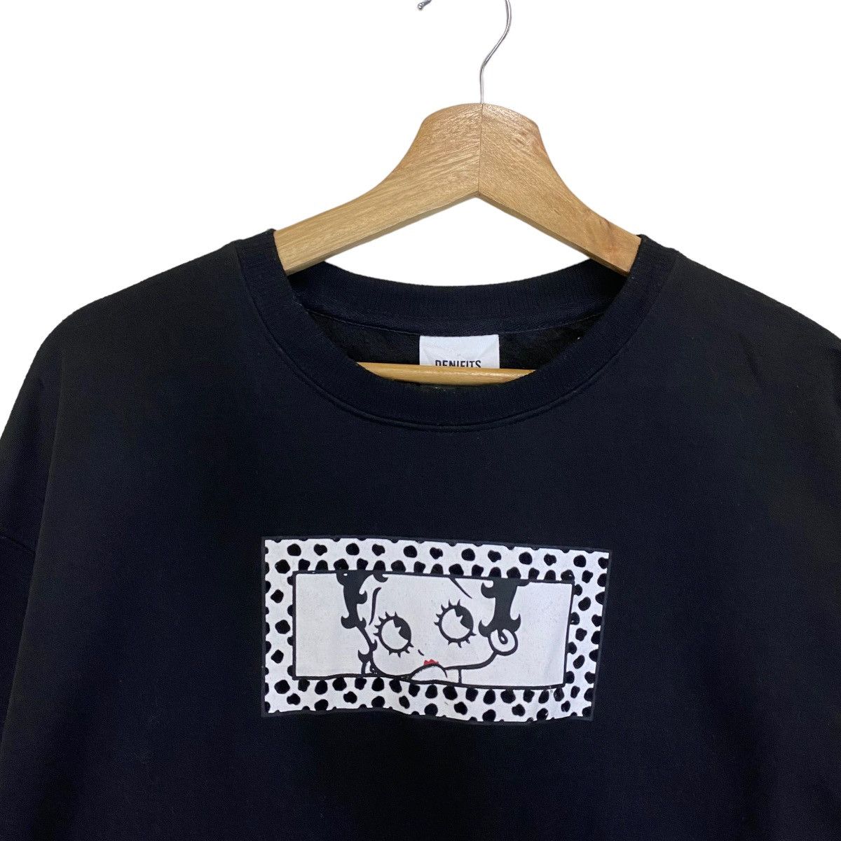 Cartoon Network Betty Boop x Denifits Big Logo Crewneck Sweatshirt Size US M / EU 48-50 / 2 - 4 Thumbnail