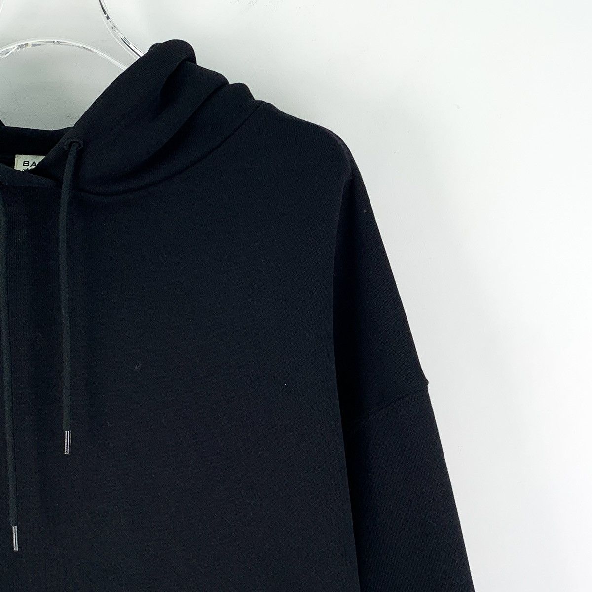 Givenchy Givenchy Black Cotton Hooded Drawstring Sweatshirt K26WX Size US S / EU 44-46 / 1 - 3 Thumbnail