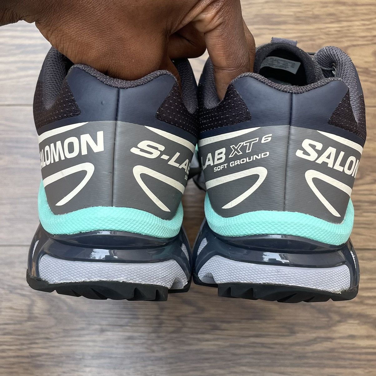 Salomon Salomon XT-6 "Nine Iron/Quicksilver" Size US 12 / EU 45 - 12 Thumbnail