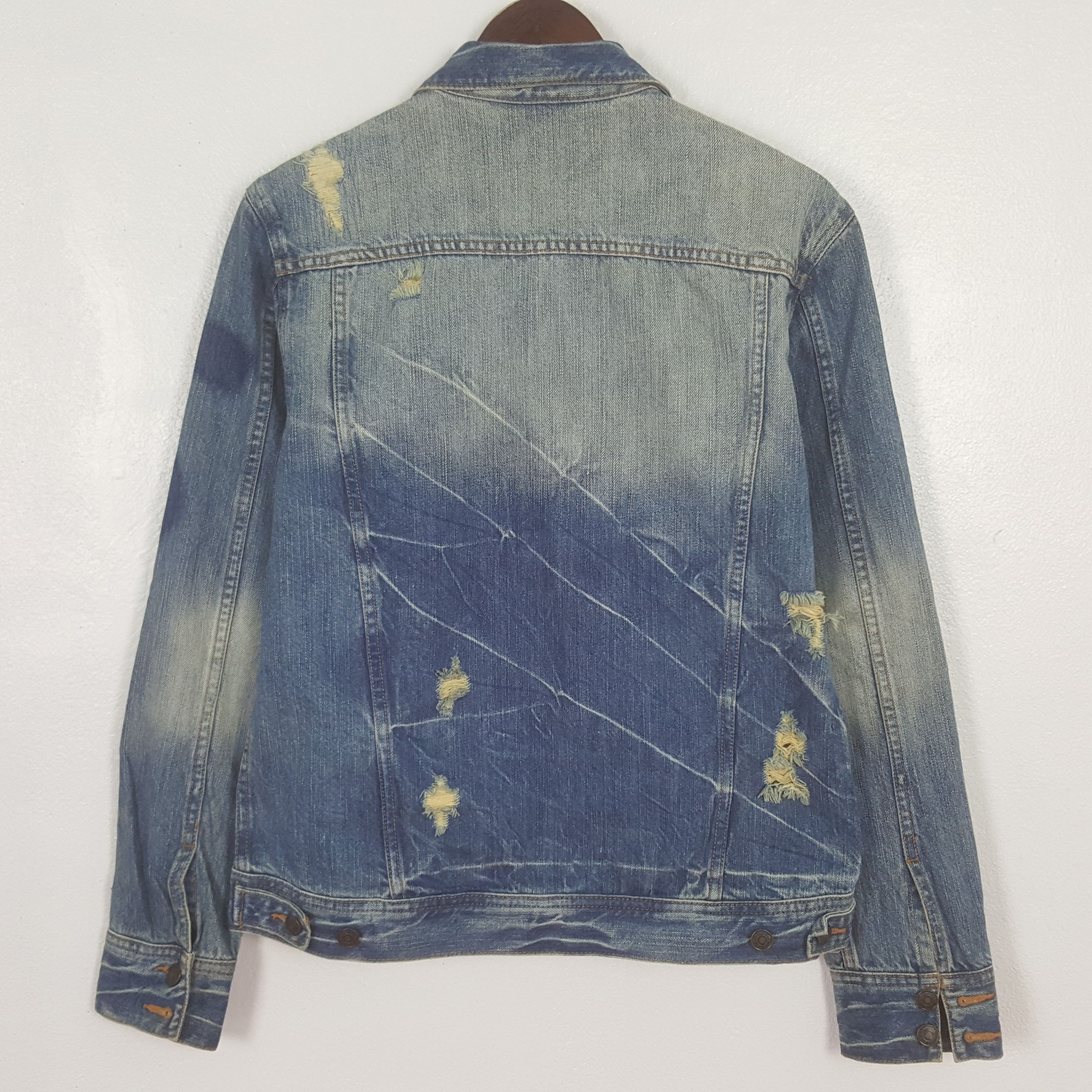 Levi's Vintage Levi's Bikers Denim Jacket Size US S / EU 44-46 / 1 - 3 Thumbnail