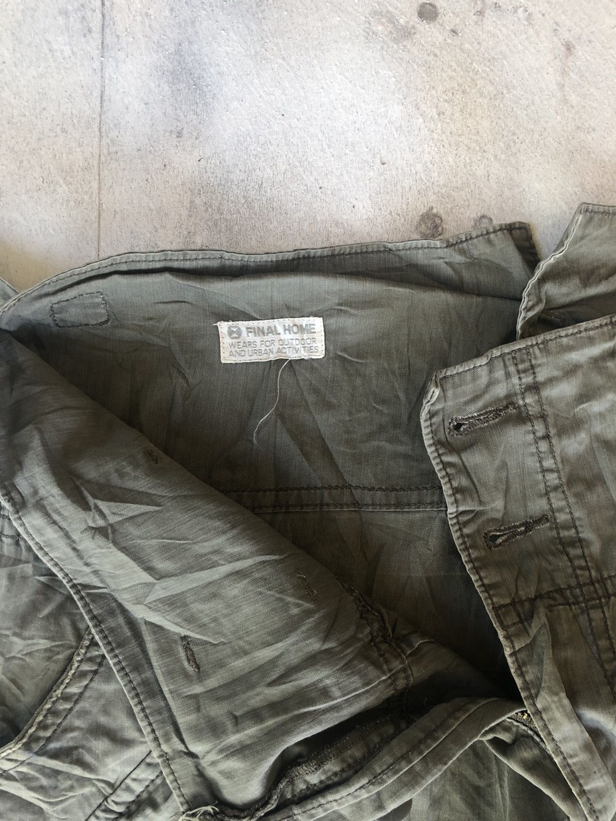 Final Home × Issey Miyake 🔥OG Final Home🇯🇵 Cargo tactical military pant Size US 30 / EU 46 - 5 Thumbnail