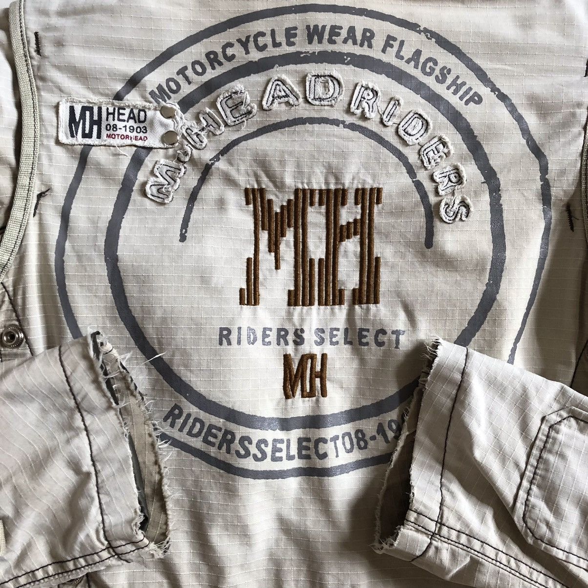 Japanese Brand MOTOR HEAD Riders Utility Multipocket Cotton Jacket Size US M / EU 48-50 / 2 - 13 Thumbnail