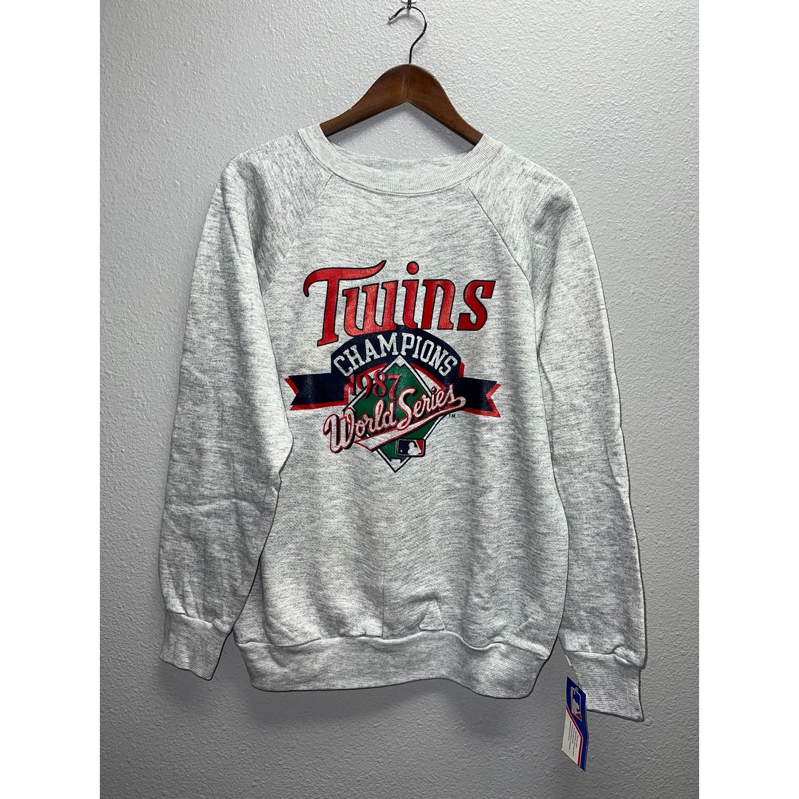 Vintage Vintage Minnesota Twins Sweatshirt 1987 Champion 80s Large Size US L / EU 52-54 / 3 - 1 Thumbnail