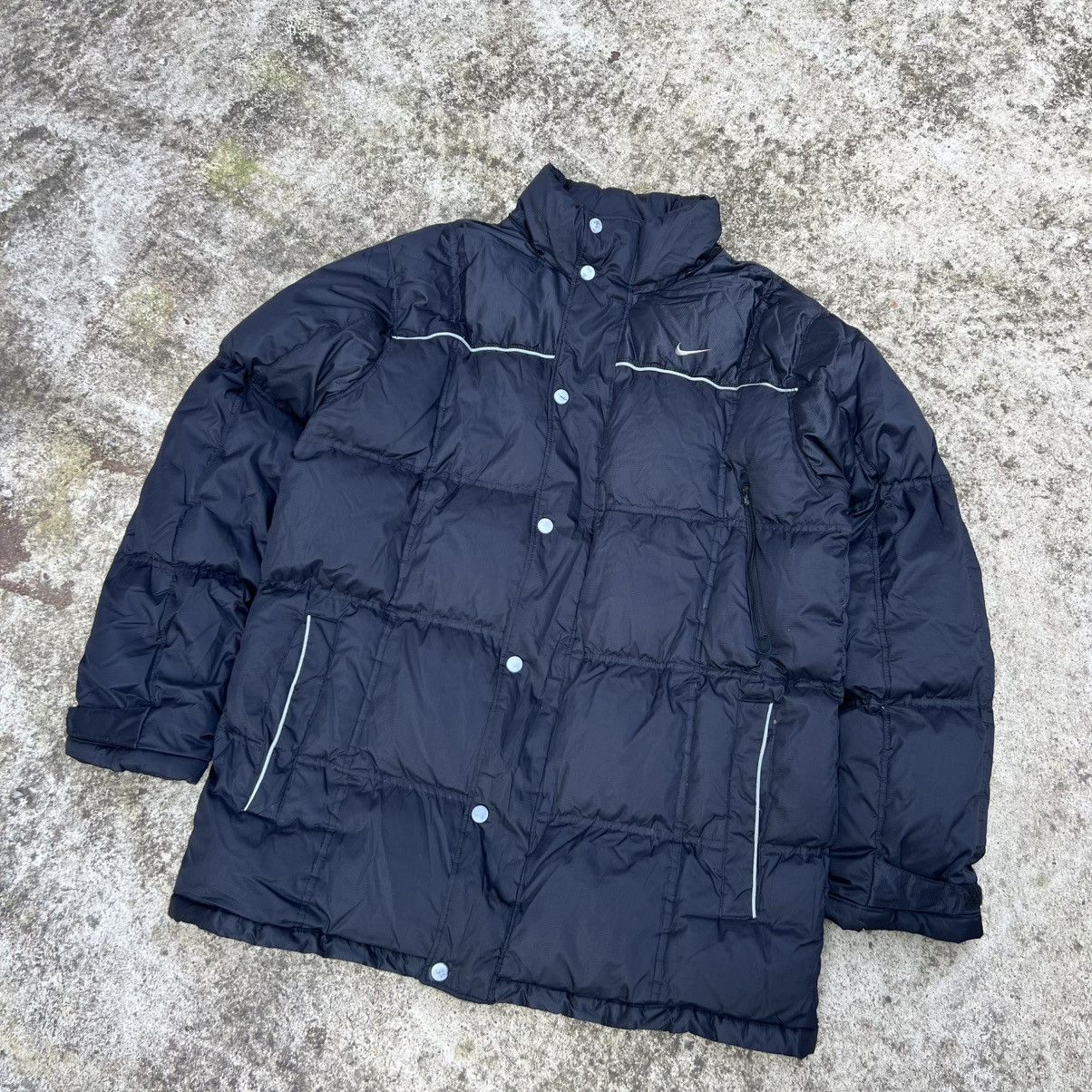 Nike × Vintage 2000’s Nike Puffer Jacket Size US L / EU 52-54 / 3 - 2 Thumbnail