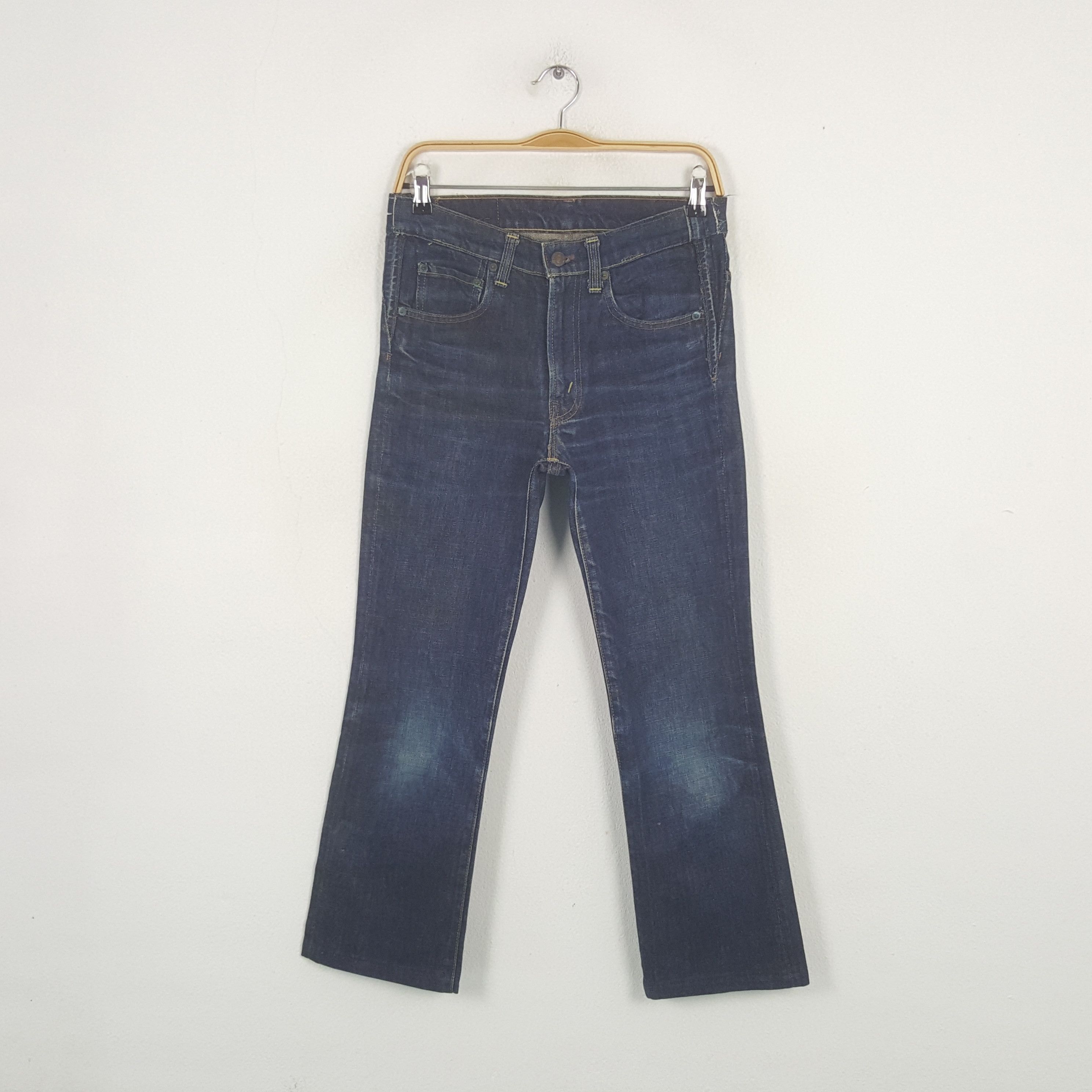Denime Vintage Denime Japanese Brand Bootcut Denim Jeans RR17 Size US 29 - 1 Thumbnail