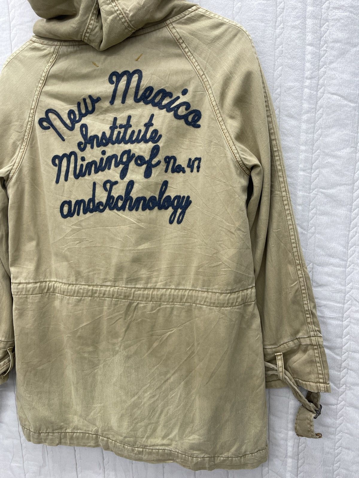 Japanese Brand × Vintage VTG CUBE SUGAR U.S.J ARMY PARKA HOODIE Size US M / EU 48-50 / 2 - 6 Thumbnail
