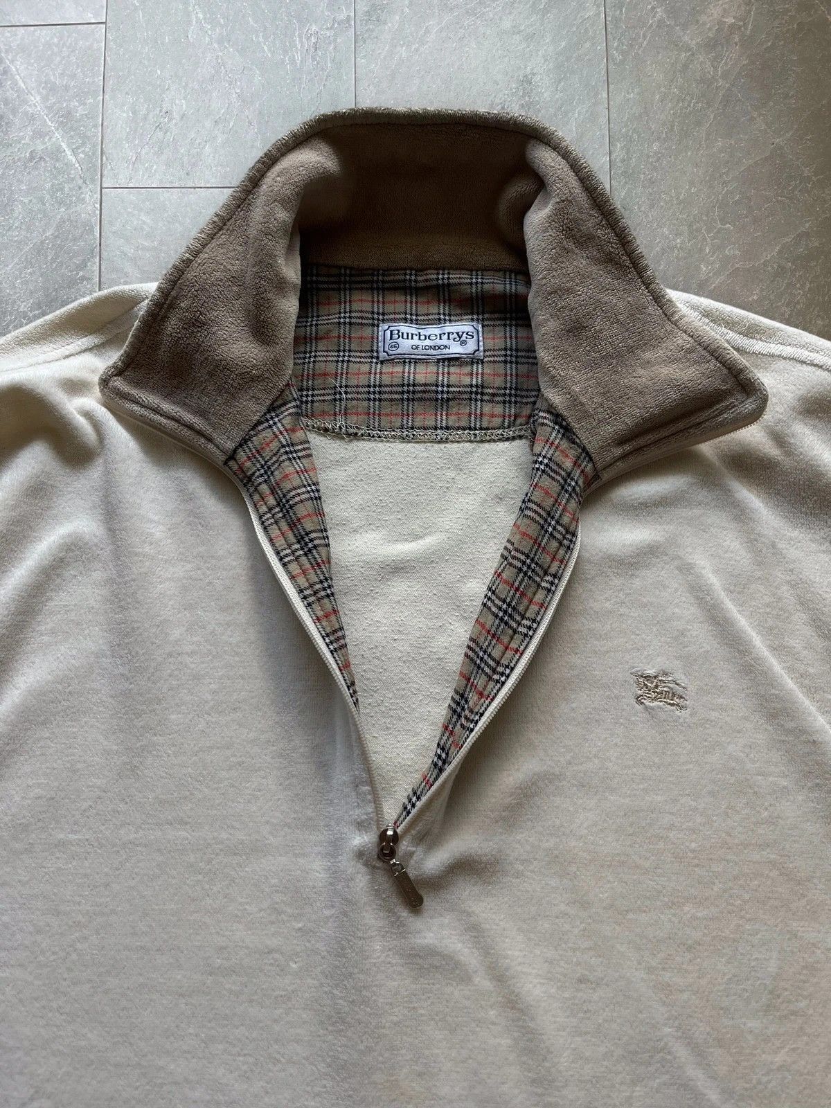 Burberry Burberry’s London Size 46 XL Womens Cozy Fleece Sweatshirt Size XL / US 12-14 / IT 48-50 - 4 Thumbnail