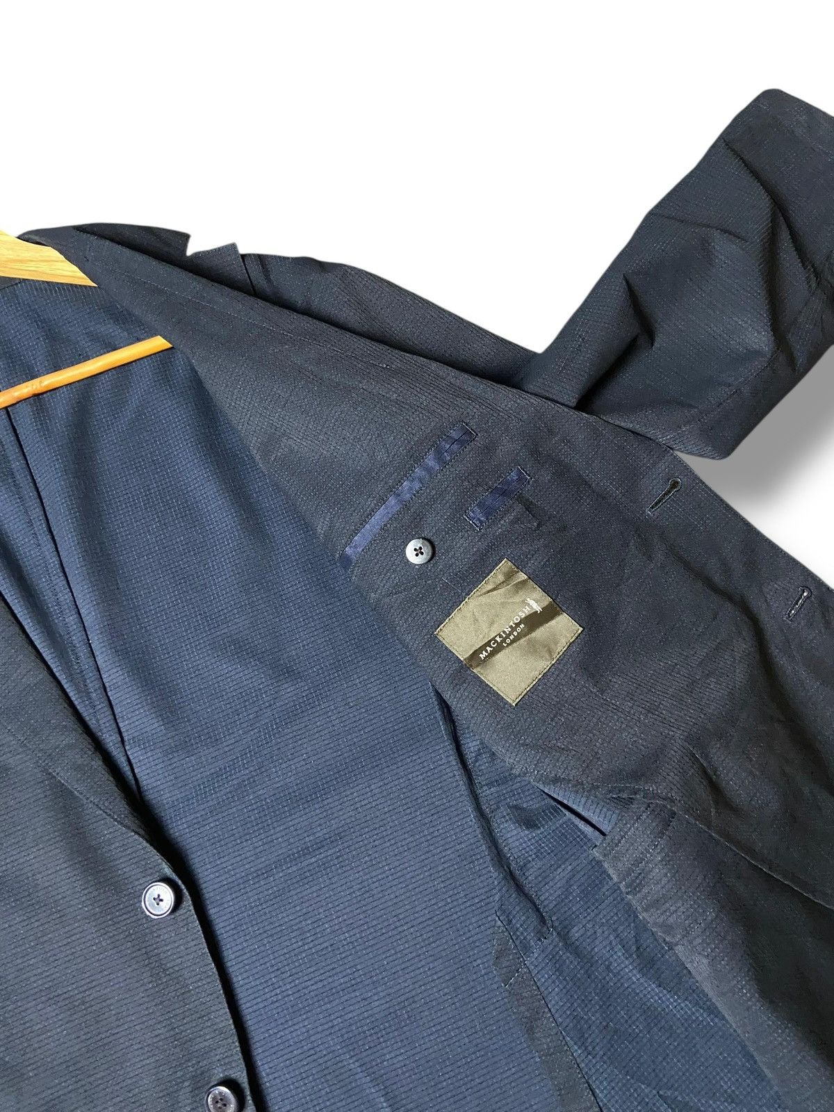 Japanese Brand × Mackintosh × Vintage Mackintosh London Polyester Light Blazer (122) Size US XS / EU 42 / 0 - 3 Thumbnail