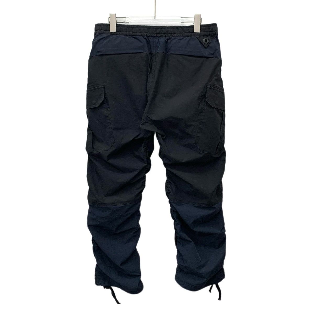 White Mountaineering White Mountaineering Black Drawstring Functional Pants K26WX Size US 32 / EU 48 - 2 Thumbnail