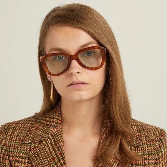 Celine NEW Celine CL40046U 55A Women Round Sunglasses Size ONE SIZE - 12 Thumbnail