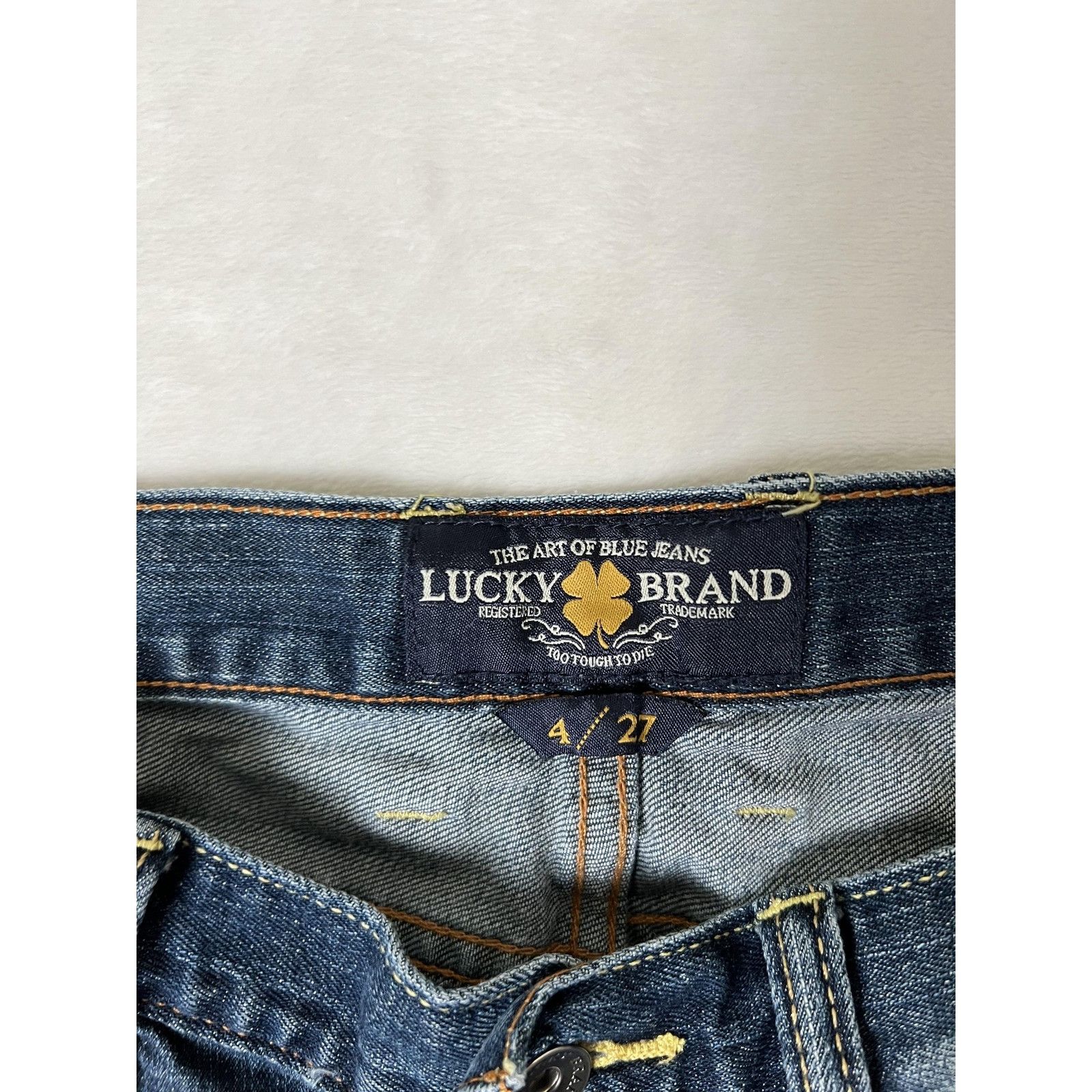 Lucky Brand Lucky Brand Denim Jean Shorts Womens 4 27 Blue Abbey Short C Size 27" / US 4 / IT 40 - 2 Thumbnail