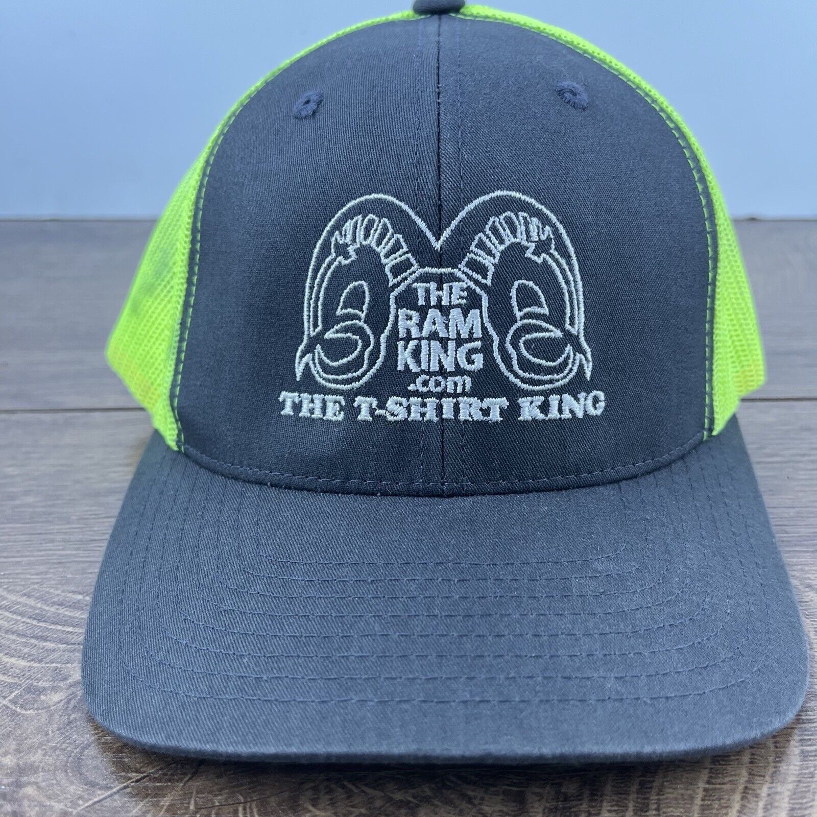 Other The Ram King Hat Gray Cap Adjustable Hat Gray Adult Fit Hat Size ONE SIZE - 1 Thumbnail