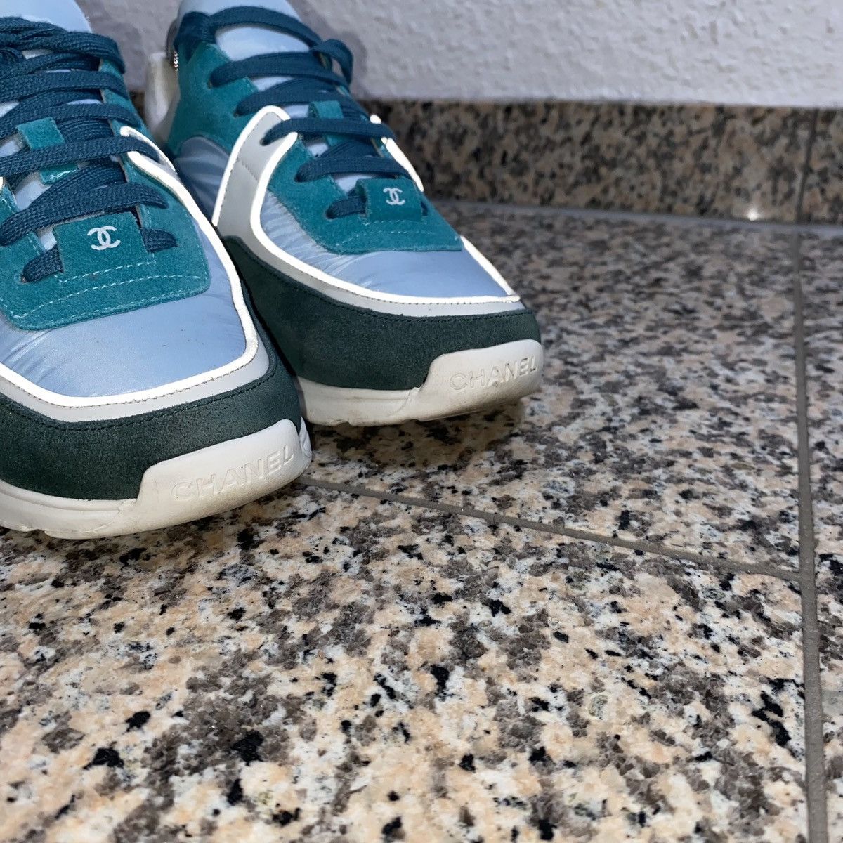 Chanel Chanel Sneakers Suede Nylon Reflective (2019) Size US 6.5 / EU 39-40 - 8 Thumbnail