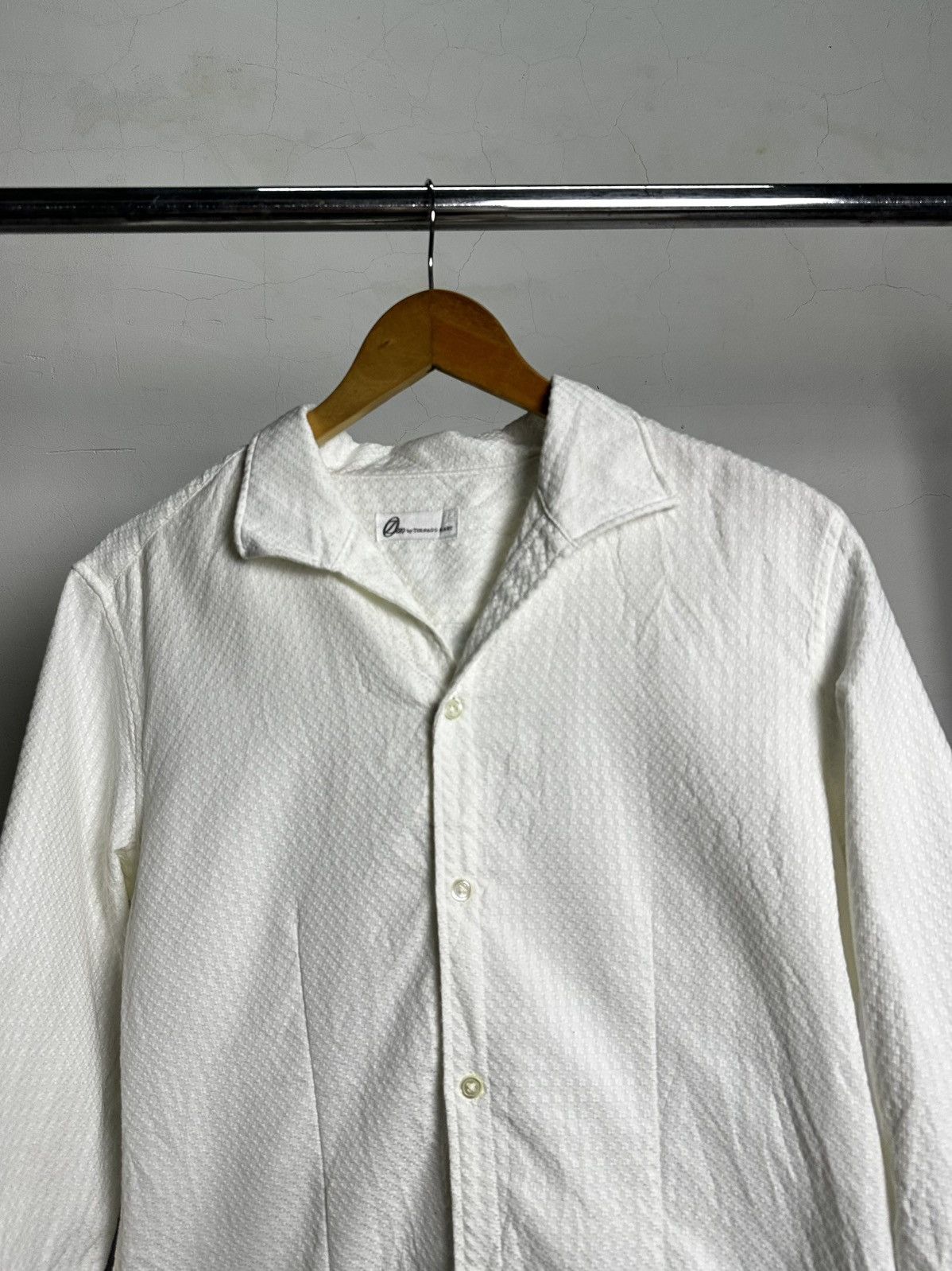 If Six Was Nine × Le Grande Bleu (L.G.B.) × Tornado Mart Tornado Mart Punk White Button Shirt Size US M / EU 48-50 / 2 - 11 Thumbnail