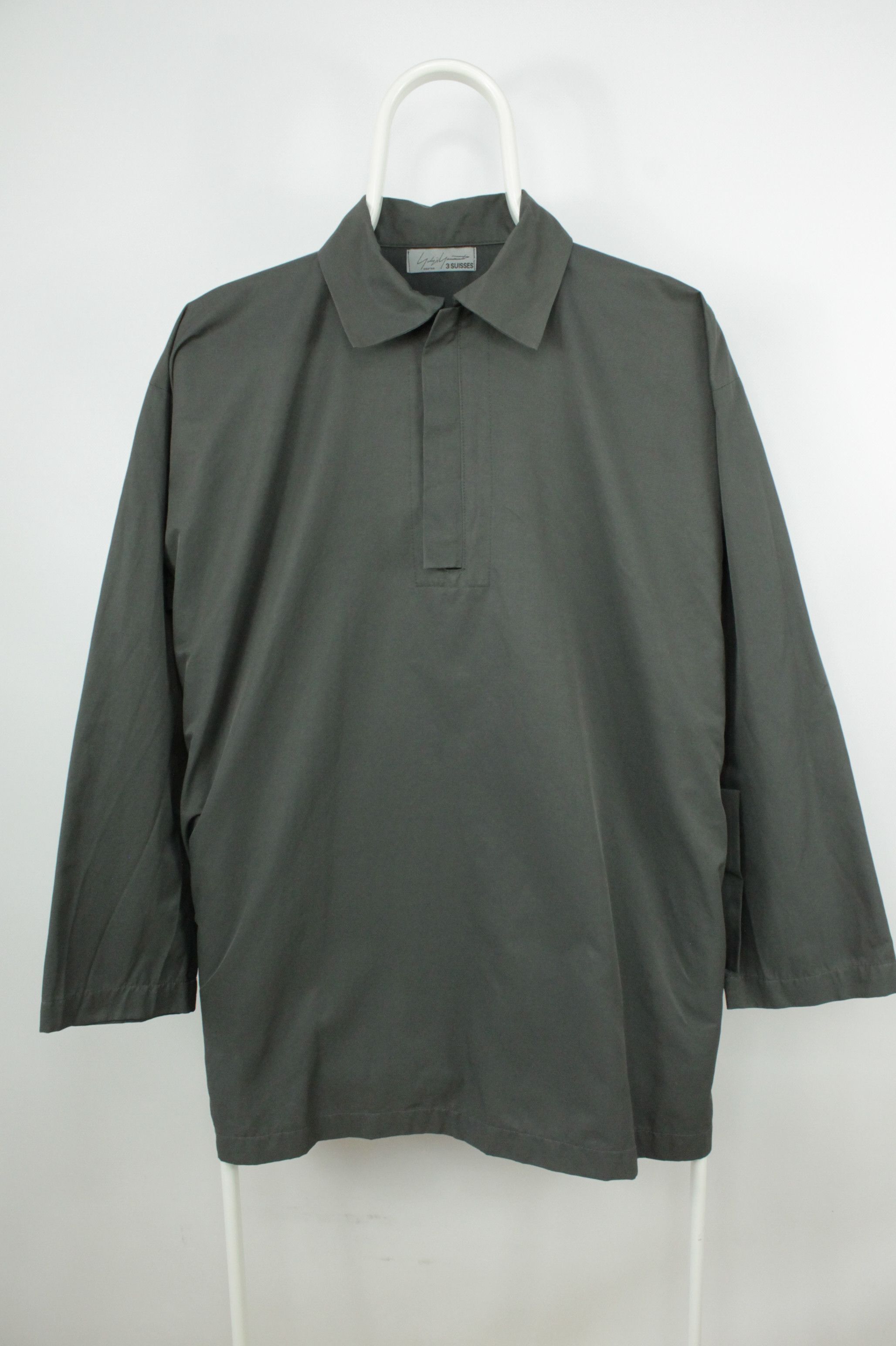 Yohji Yamamoto Vintage Yohji Yamamoto 3SUISSES Overshirt Anorak Jacket Size US S / EU 44-46 / 1 - 2 Thumbnail
