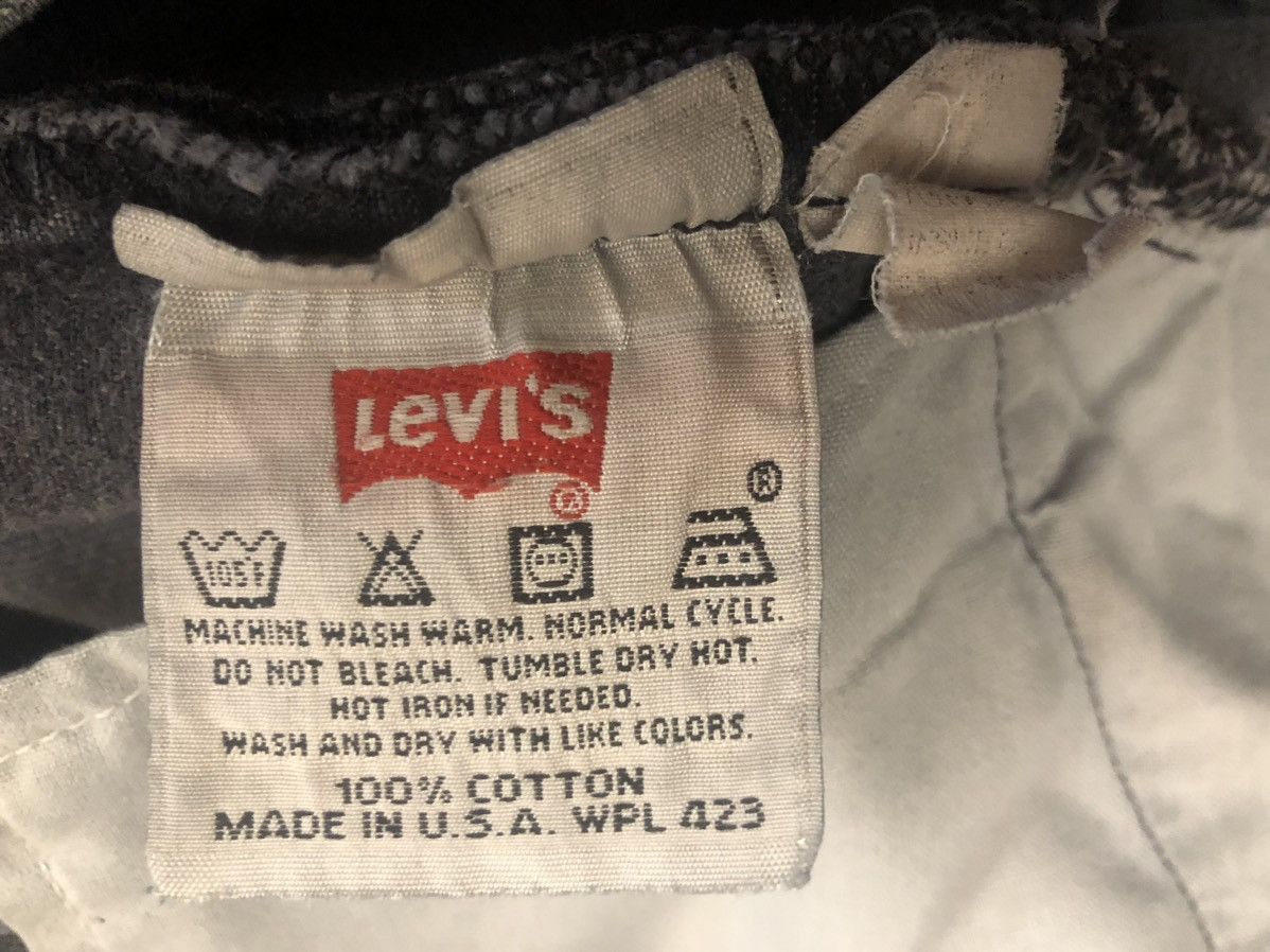 Levi's Levi's 🇺🇸 501XX asphalt denim patched cutoff vintage short 32 Size US 32 / EU 48 - 3 Thumbnail