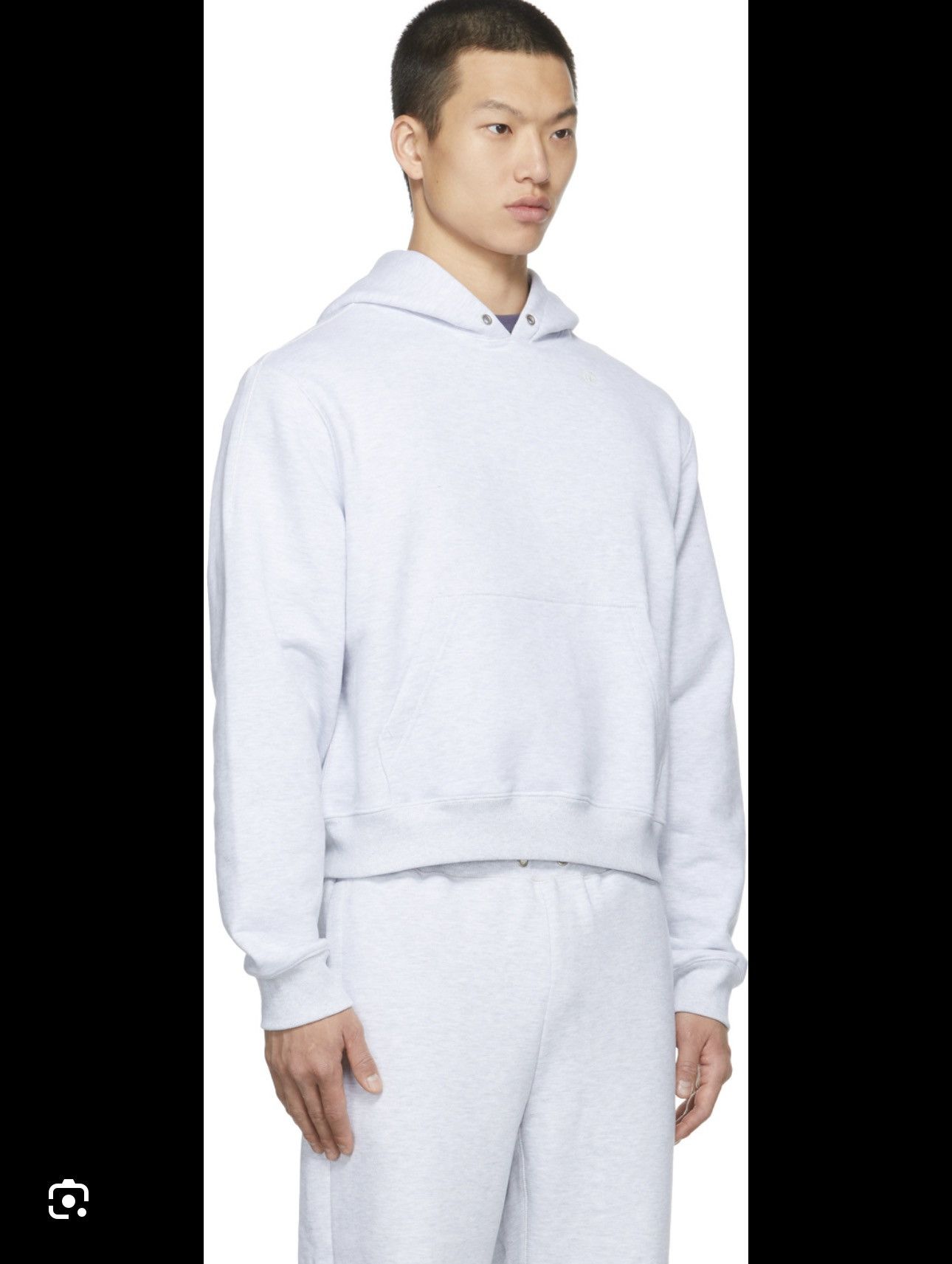 RECTO Recto Grey Essential Hoodie OS Korean Brand Size US S / EU 44-46 / 1 - 7 Thumbnail