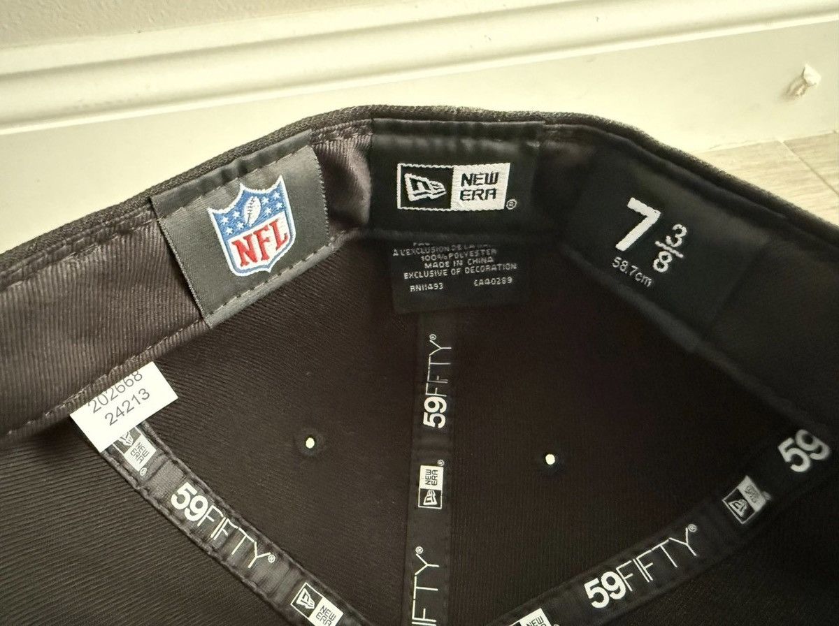Born X Raised × NFL × New Era Las Vegas Raiders BORN X RAISED New Era Rocker Fitted 7 3/8 Size ONE SIZE - 8 Thumbnail