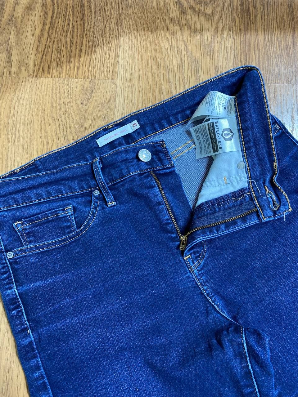 Levi's y2k baggy faded light blue jeans skater grunge 2000’s Size US 29 - 11 Thumbnail