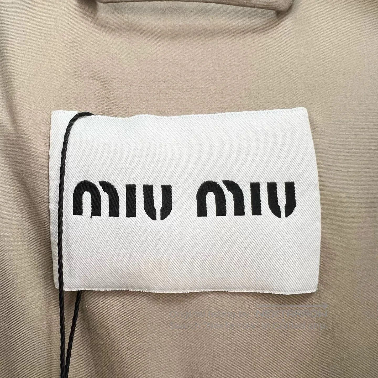 Miu Miu Miu Miu 24 Embroidered Letter Down Jacket. Size S / US 4 / IT 40 - 5 Thumbnail