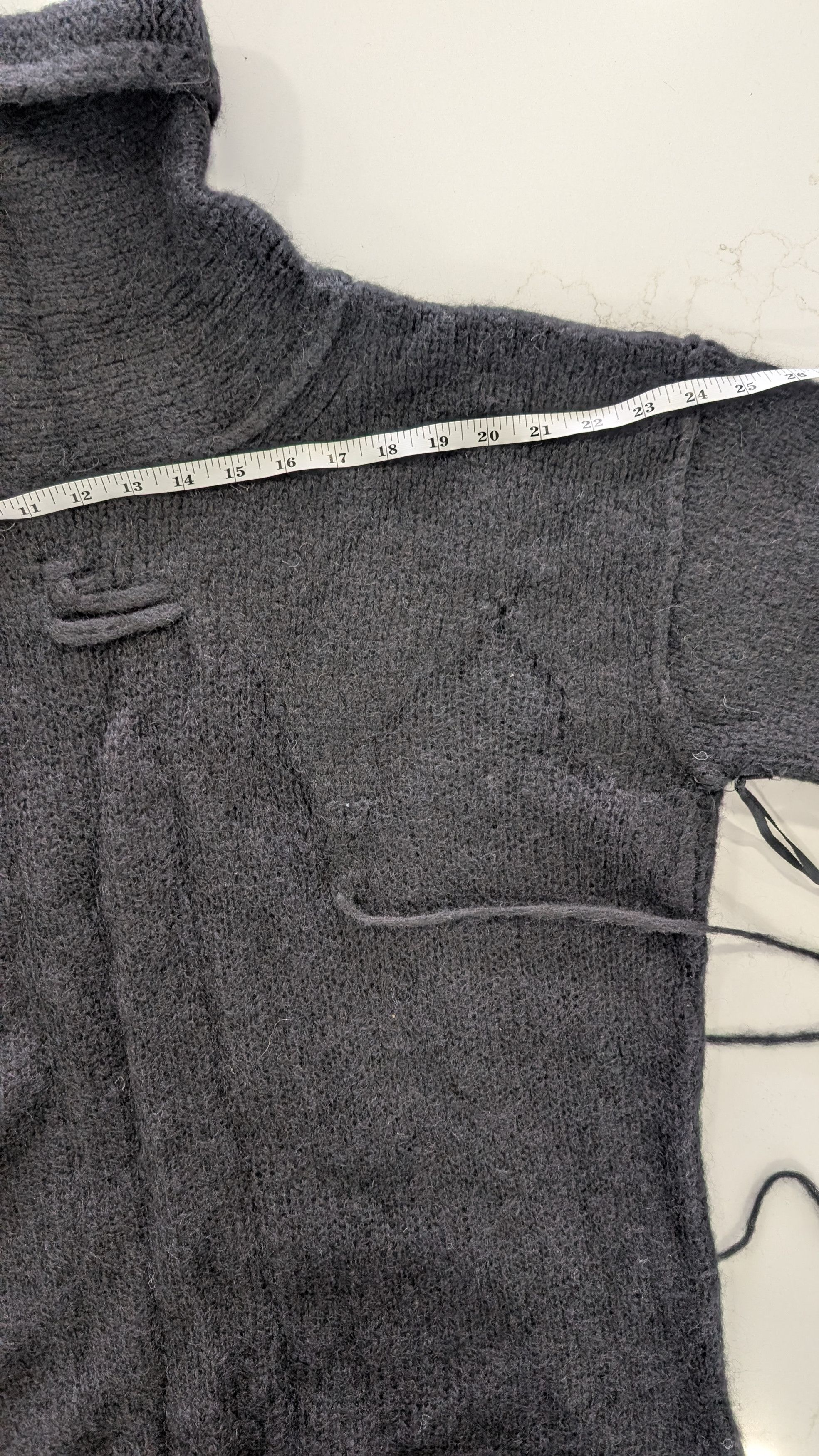 Isabel Benenato Isabel Benenato Black Alpaca Mohair Turtleneck Size M Size M / US 6-8 / IT 42-44 - 14 Thumbnail