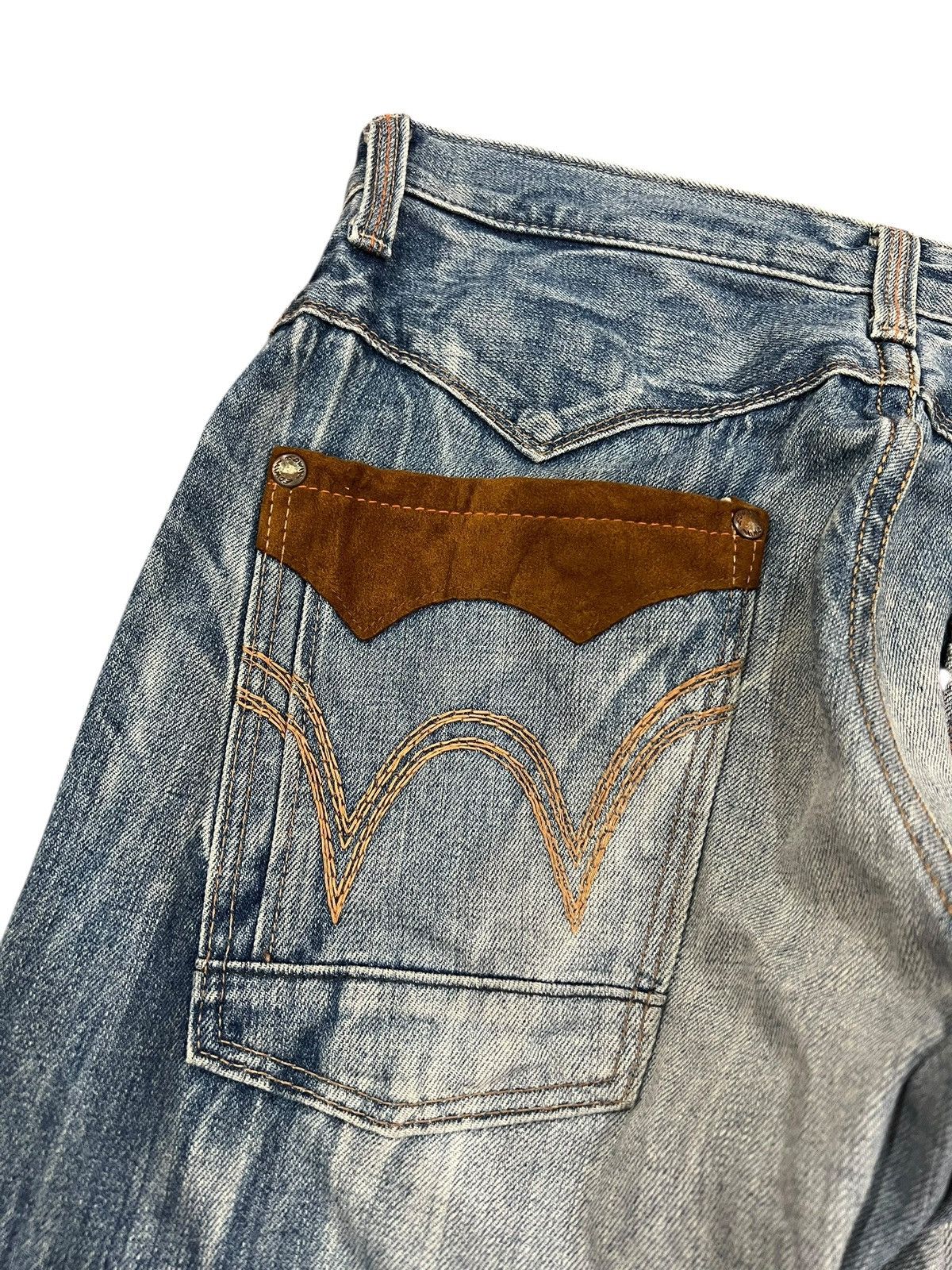 Edwin Edwin Exclusive Vintage Faded Denim Jean Size US 32 / EU 48 - 12 Thumbnail