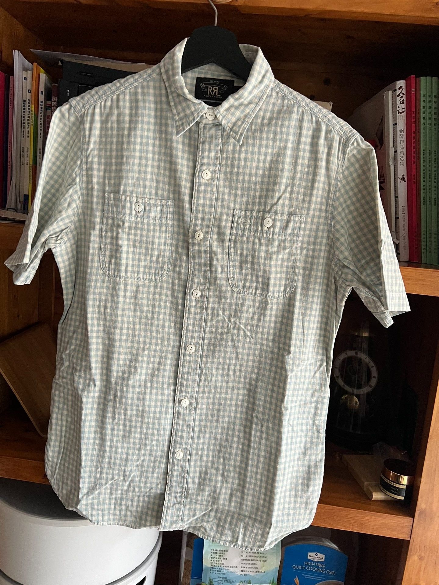 RRL Ralph Lauren RRL Double RL Checkered Short-Sleeve Shirt Size US S / EU 44-46 / 1 - 2 Thumbnail