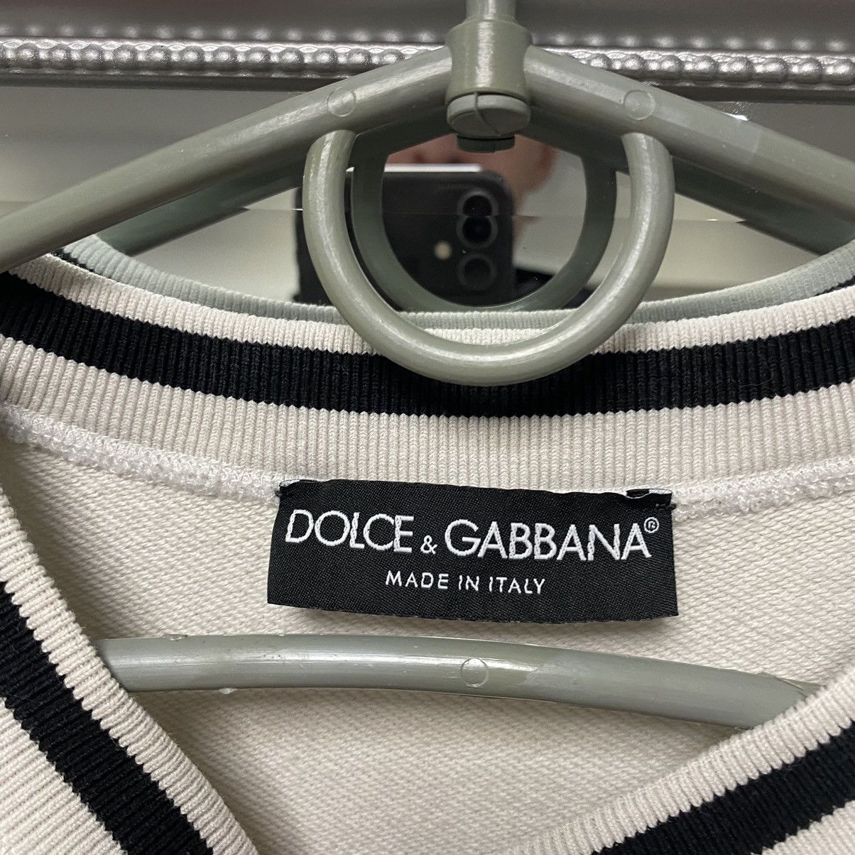 Dolce & Gabbana Rare Dolce & Gabbana sweatshirt big logo milano Size US M / EU 48-50 / 2 - 6 Thumbnail