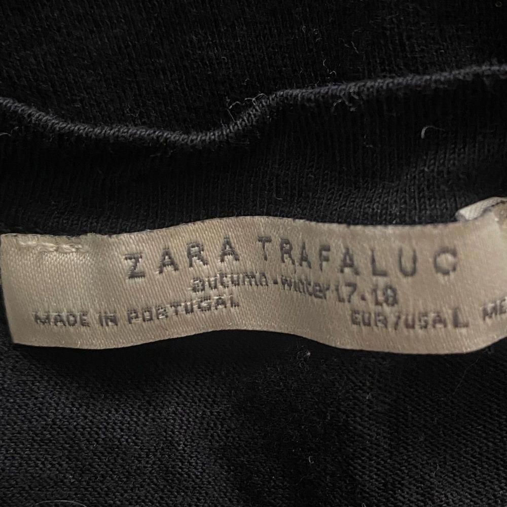 Zara Zara Trafaluc Women’s Black “Venice Feel” Graphic T-Shirt | Size L / US 10 / IT 46 - 5 Thumbnail