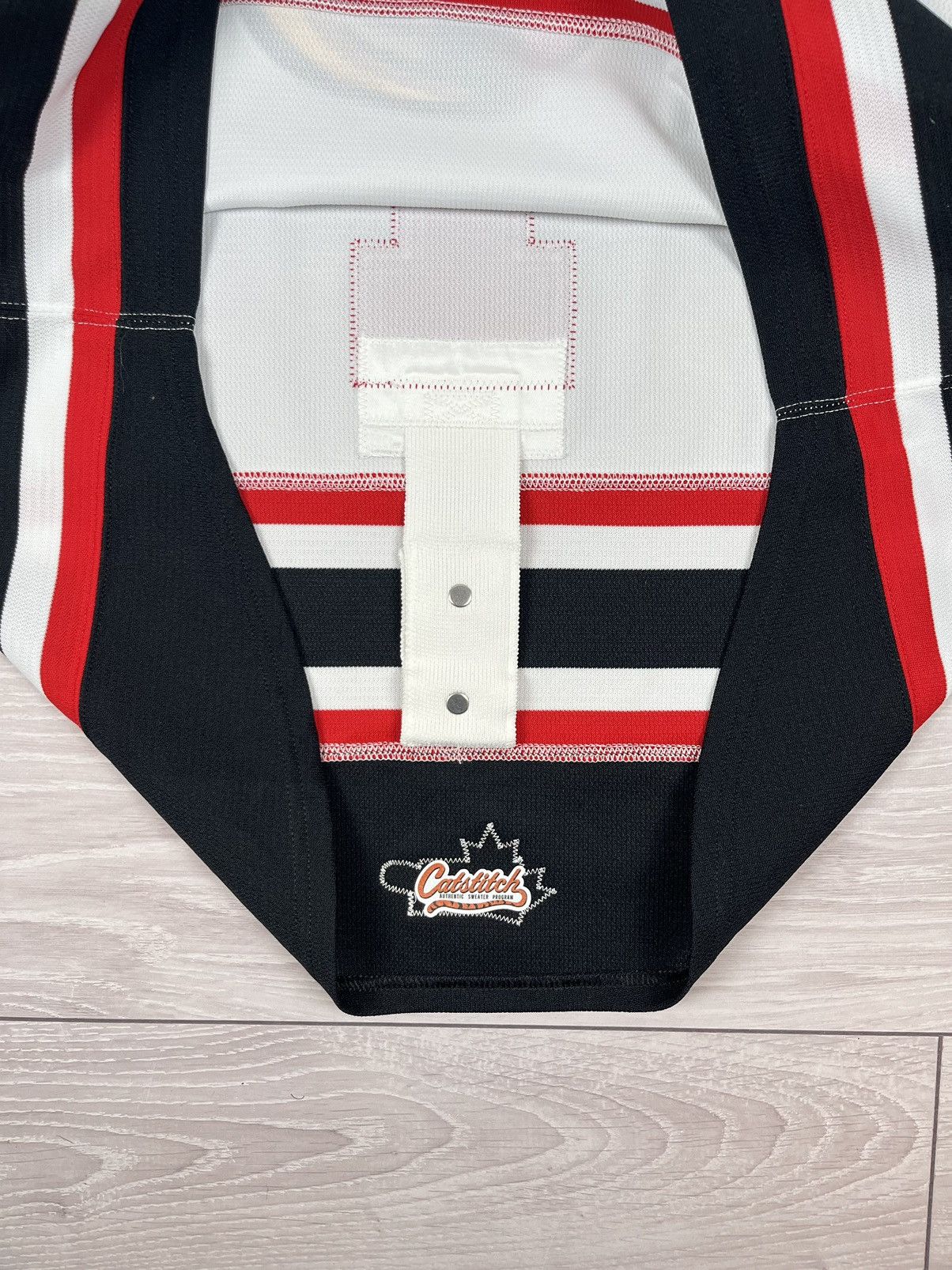 Ccm Owen Sound CCM OHL Attack Player Issue Hockey Jersey Size US XL / EU 56 / 4 - 4 Thumbnail
