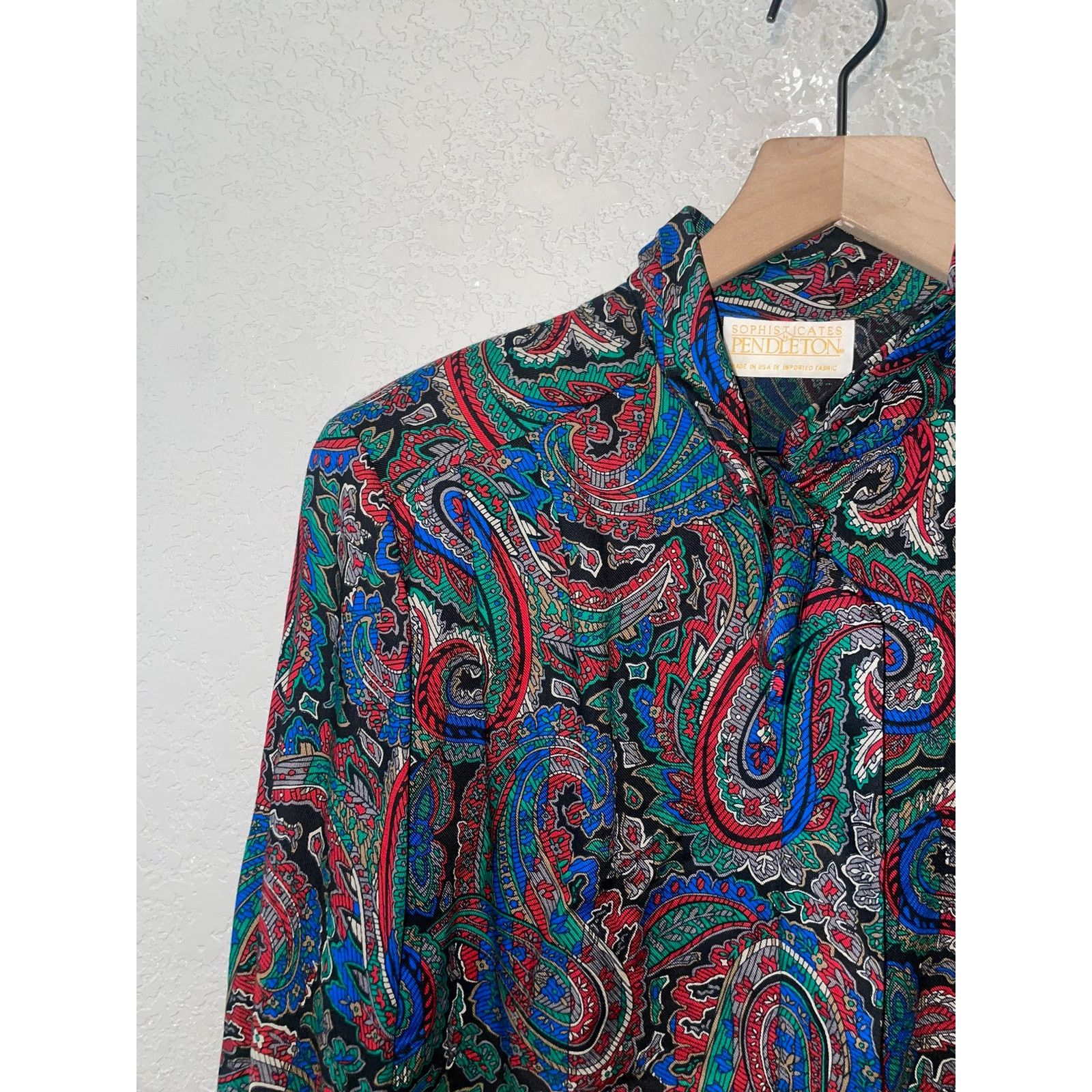 Pendleton Women's Pendleton Sophisticates Button Down Shirt Women L Size L / US 10 / IT 46 - 2 Thumbnail