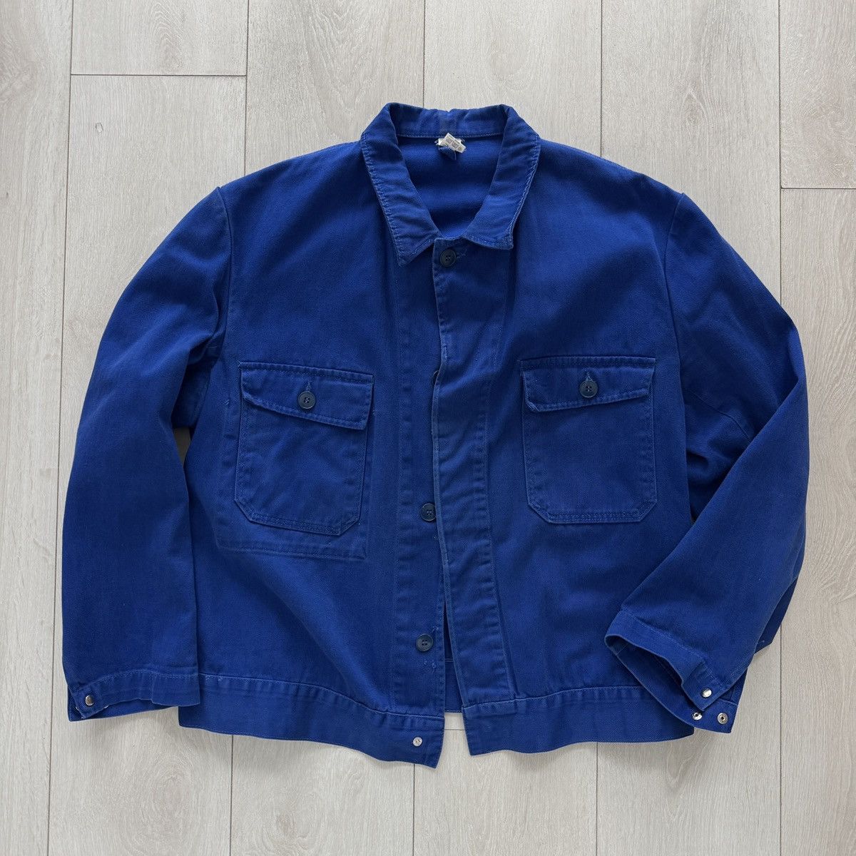 Vintage German Chore Jacket Size US L / EU 52-54 / 3 - 1 Thumbnail