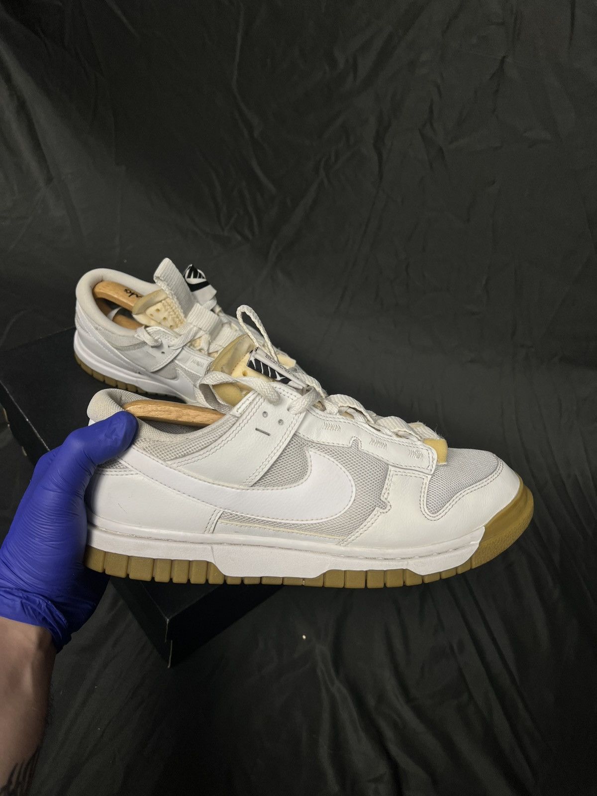Nike Nike Dunk Low SE White / Sail Gum Retro Jumbo Size US 10 / EU 43 - 1 Thumbnail