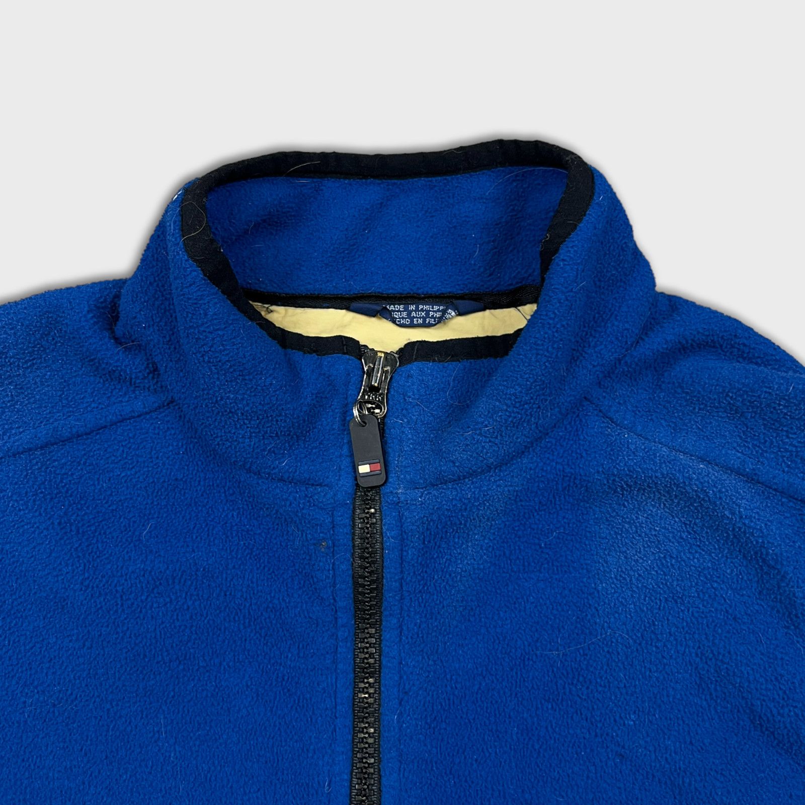 Tommy Hilfiger × Vintage Vintage 90s Tommy Hilfiger Fleece Large Full Zip Tommy Flag Size US L / EU 52-54 / 3 - 2 Thumbnail