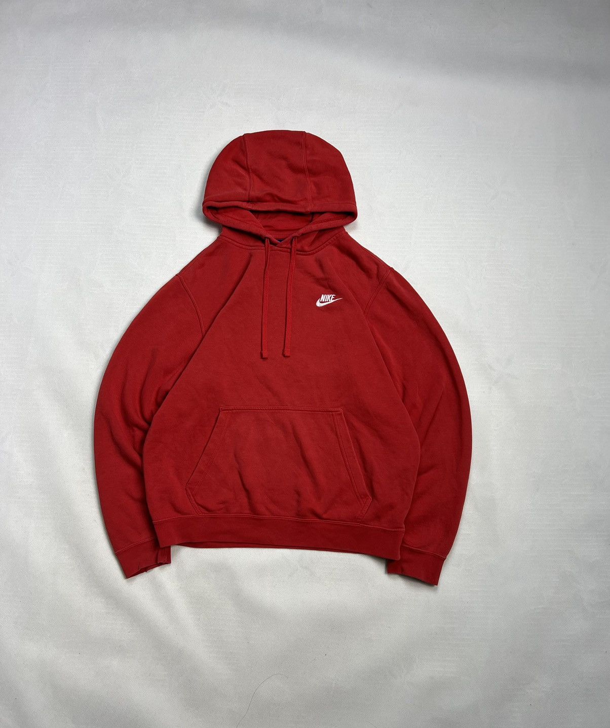 Nike Hoodie Nike small logo red Size US M / EU 48-50 / 2 - 1 Thumbnail