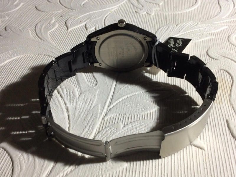 Designer Hello Kitty Black dial plastic strap watch Size ONE SIZE - 9 Thumbnail