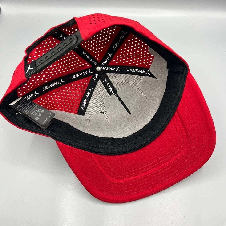 Jordan Brand Air Jordan Hat Men Embroidered Logo Jumpman Snap Back Cap Size ONE SIZE - 8 Thumbnail
