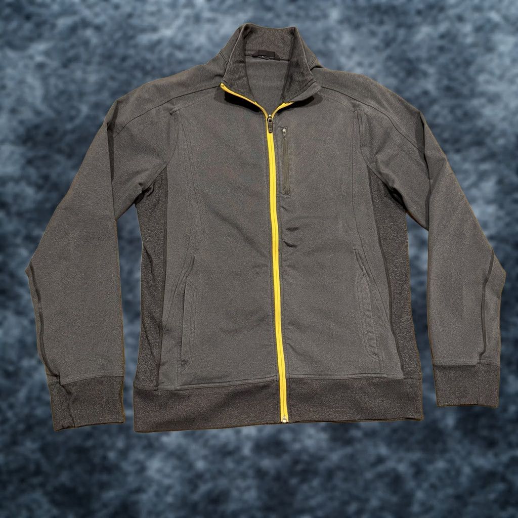 Lululemon Lululemon Pulse Jacket Mens Medium Gray Full Zip Track Jacket Performance Casual Activewear Size US M / EU 48-50 / 2 - 1 Thumbnail