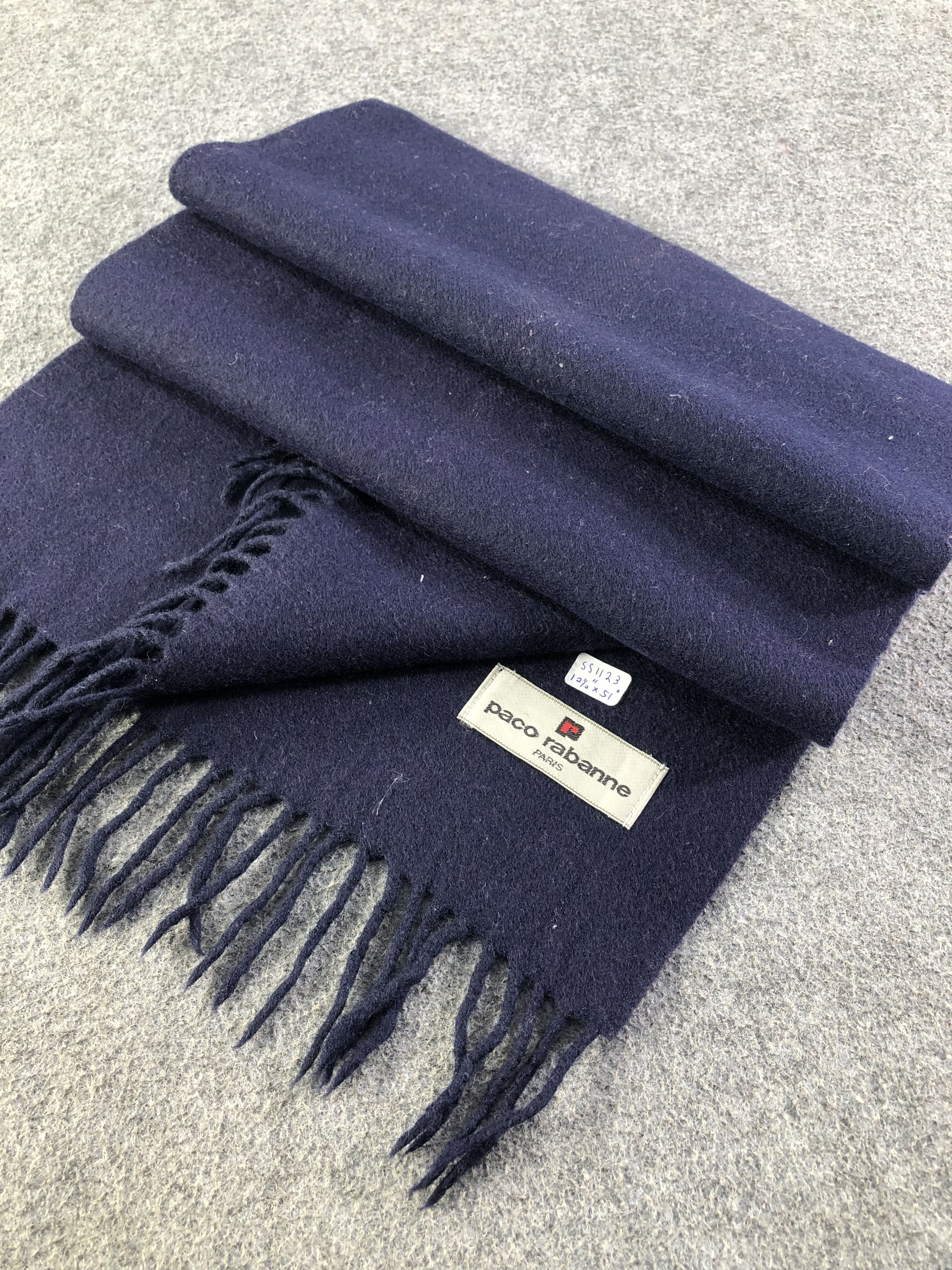 Paco Rabanne × Vintage Paco Rabanne Scarf / Muffler / Neckwear Size ONE SIZE - 3 Thumbnail