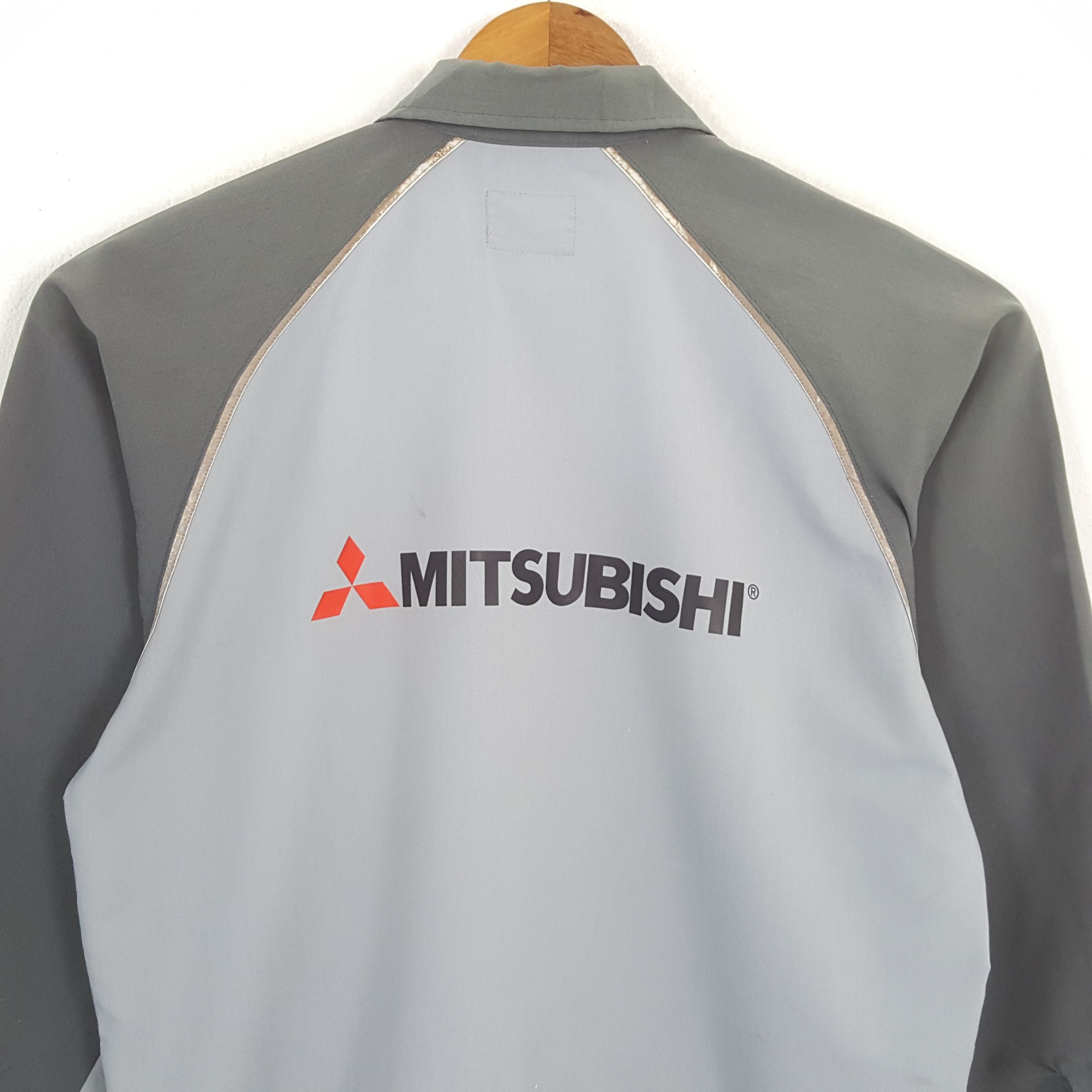 Japanese Brand × Vintage Vintage MITSUBISHI Japanese Motorsports Company Jacket Size US M / EU 48-50 / 2 - 2 Thumbnail