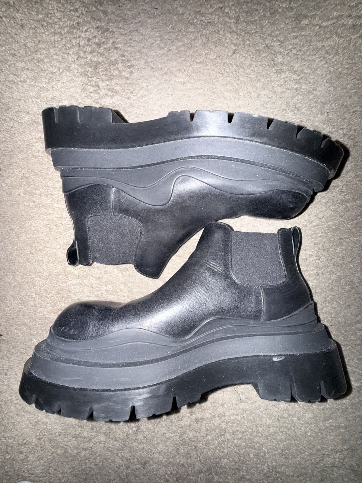 Bottega Veneta Bottega Veneta Tire Ankle Boot Size US 9.5 / EU 42-43 - 3 Thumbnail