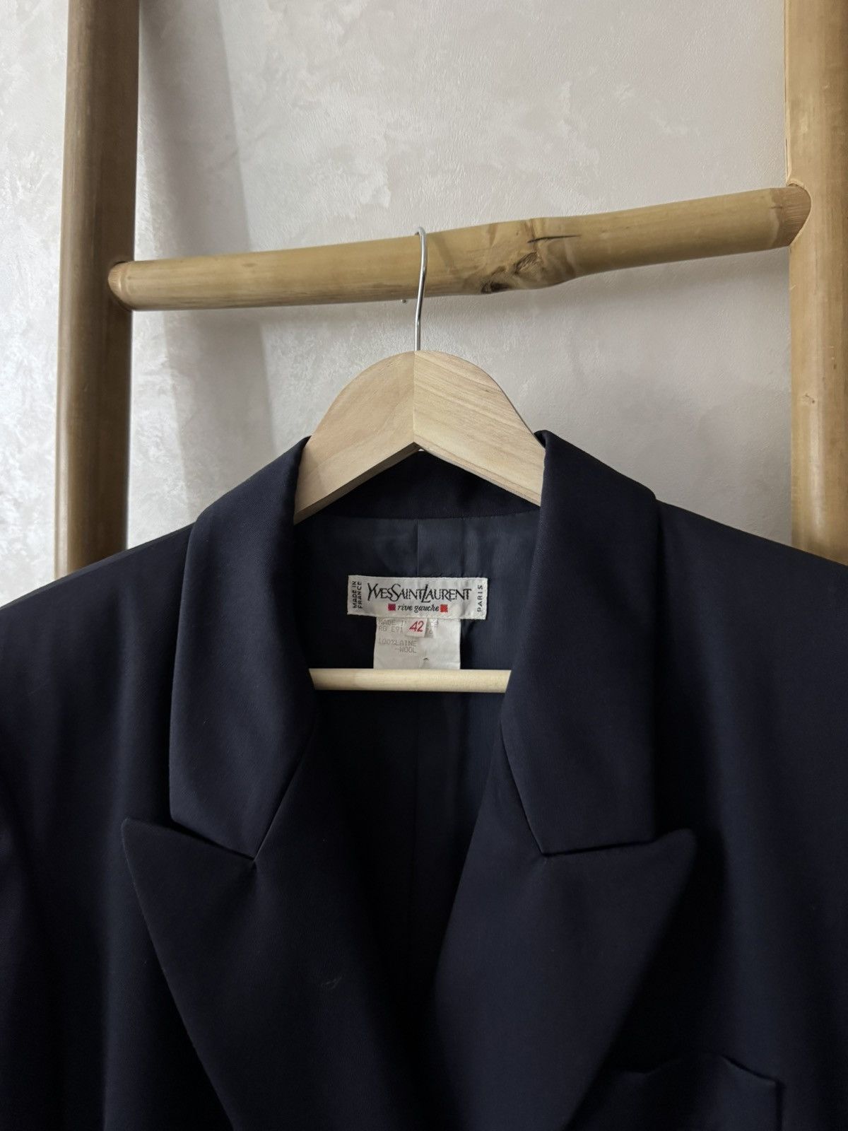 Yves Saint Laurent YSL Yves Saint Laurent Rive Gauche Vintage Blazer Size M / US 6-8 / IT 42-44 - 3 Thumbnail