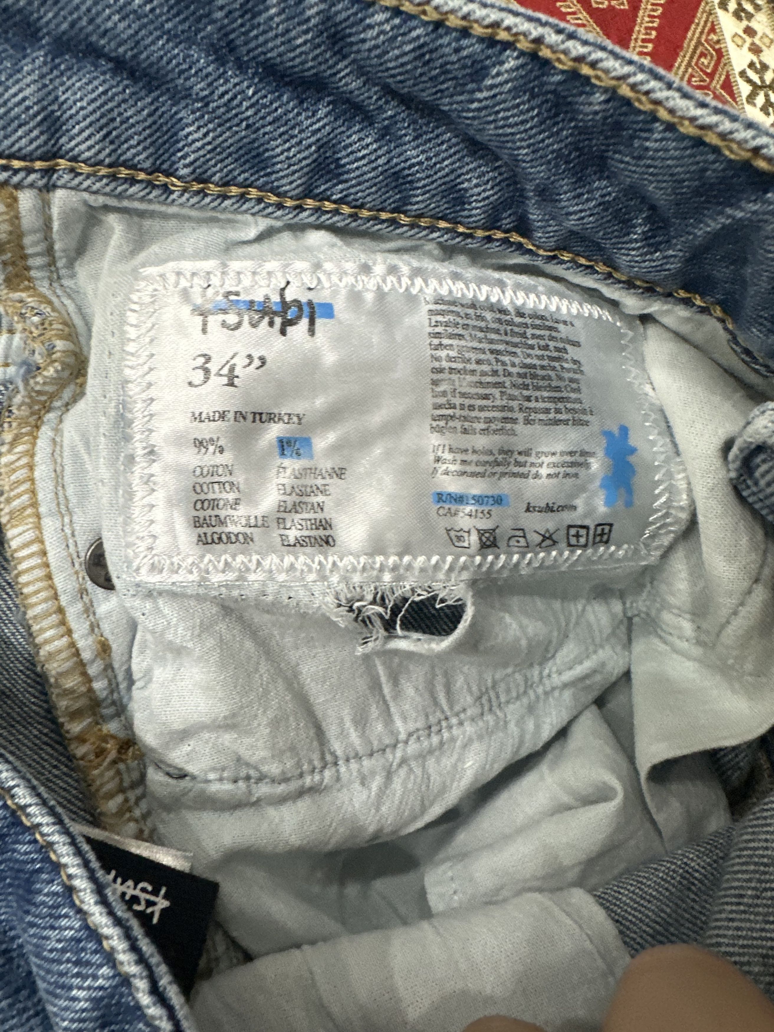 Ksubi Ksubi Denim Shorts Blue Size 34 RARE Size US 34 / EU 50 - 9 Thumbnail