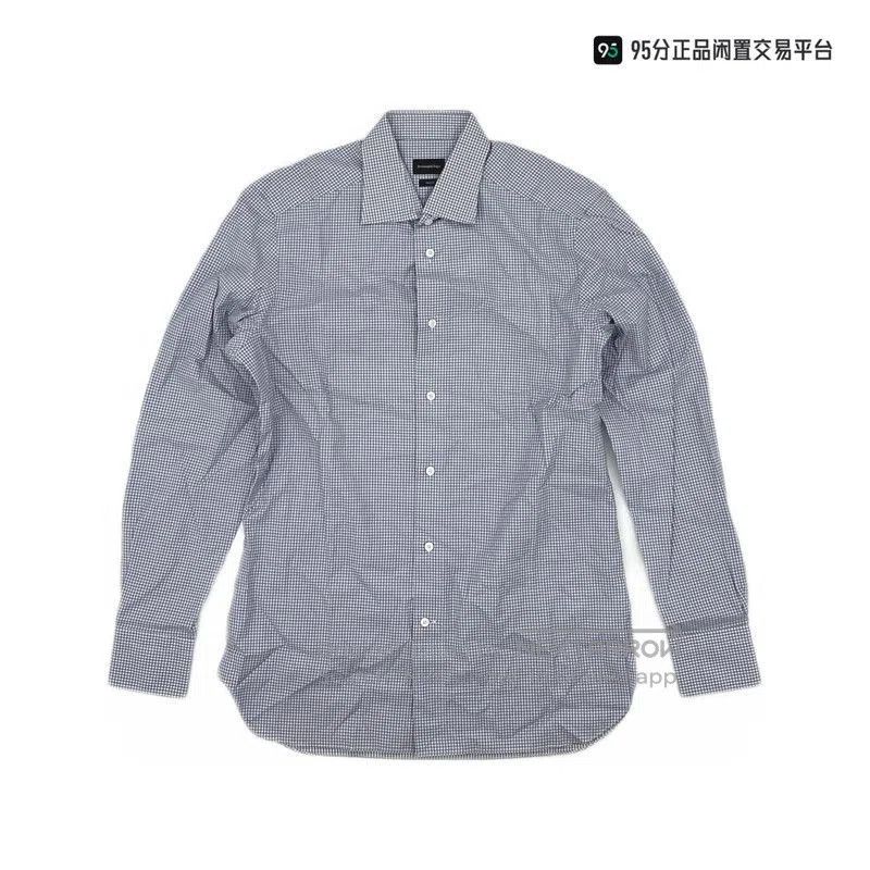 Ermenegildo Zegna Zegna Men's Classic Versatile Check Shirt. Size US M / EU 48-50 / 2 - 2 Thumbnail