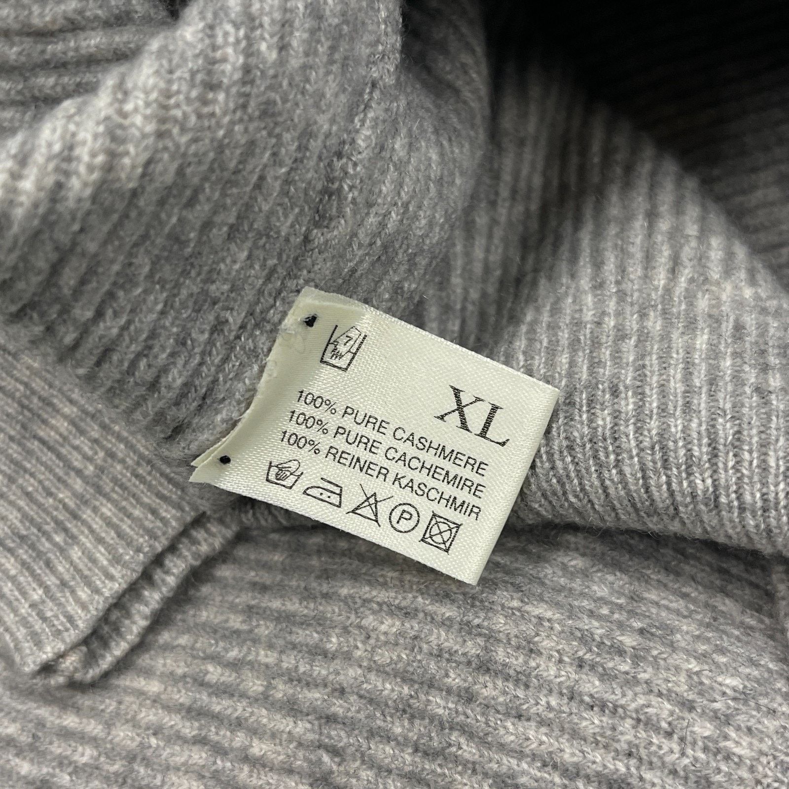 Burberry × Vintage BURBERRY London 100% Cashmere 1/4 Zip Pullover Sweater XL Size US XL / EU 56 / 4 - 6 Thumbnail